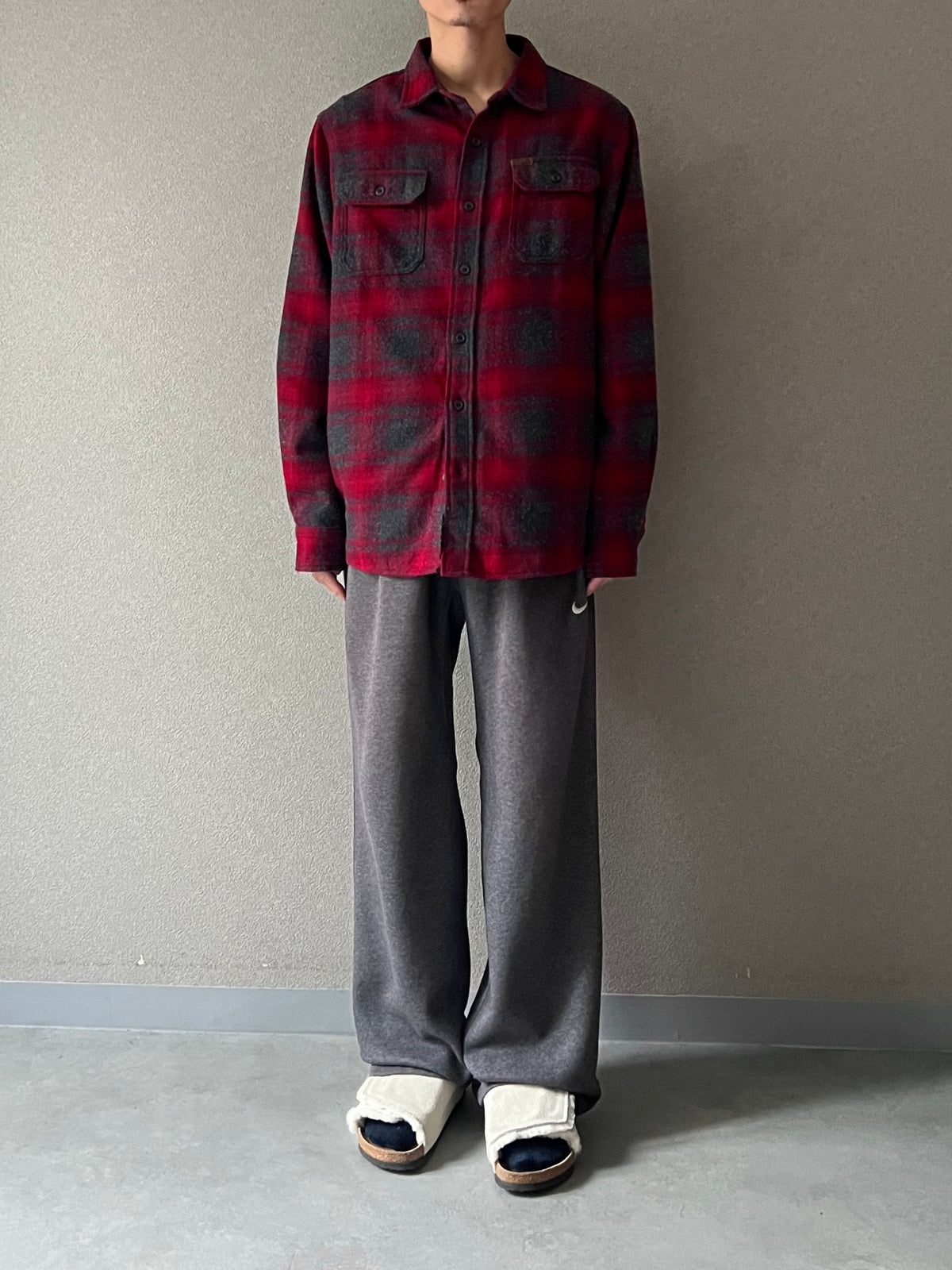 00's ORVIS flannel shirt