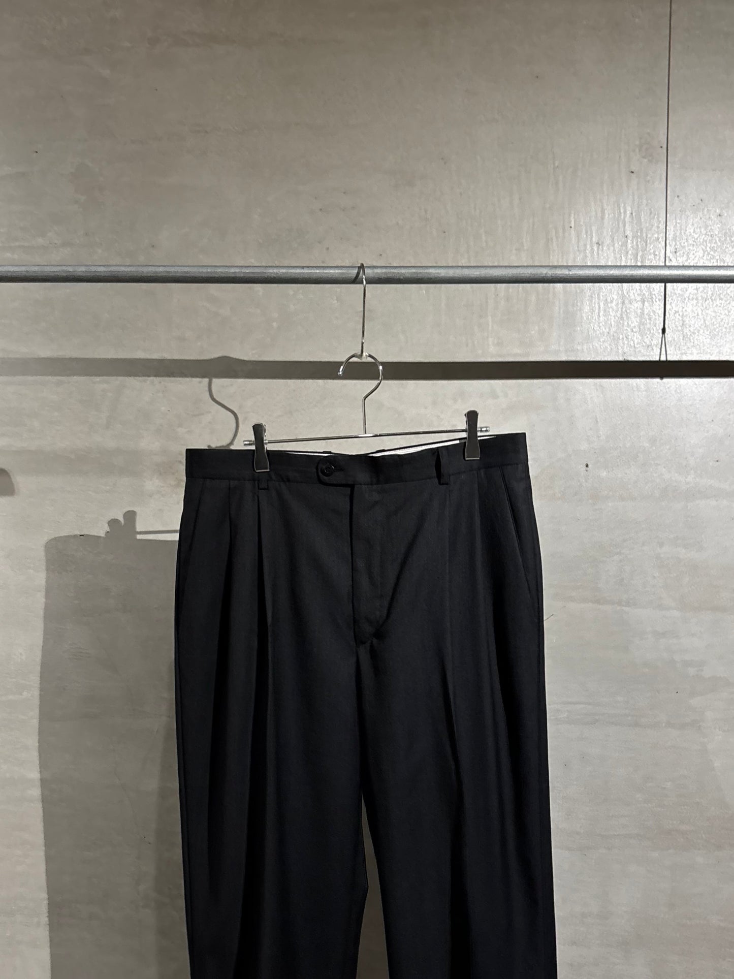 90's zanella × Neiman Marcus wool slacks “Made in ITALY”