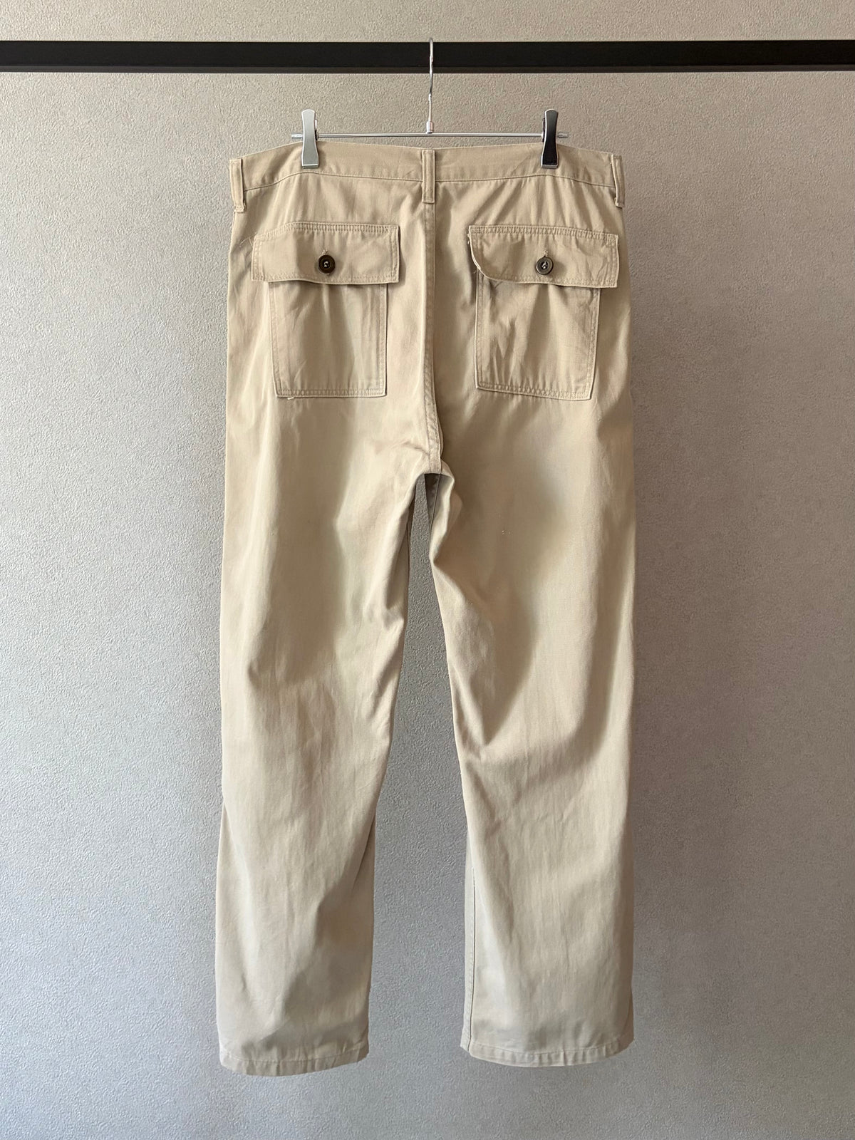 80's BANANA REPUBLIC utility type cotton pants "Made in USA"