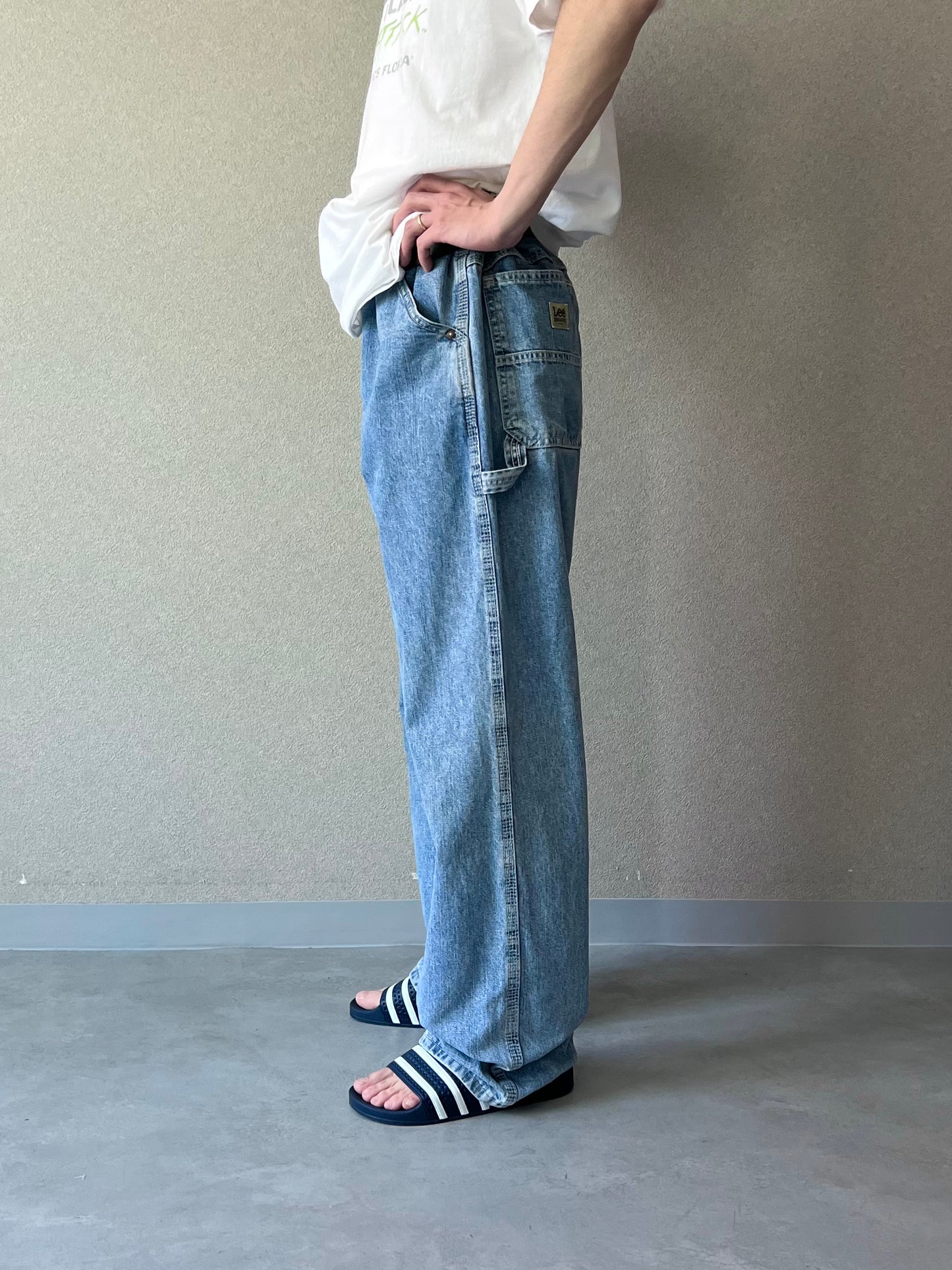 00's Lee denim painter pants