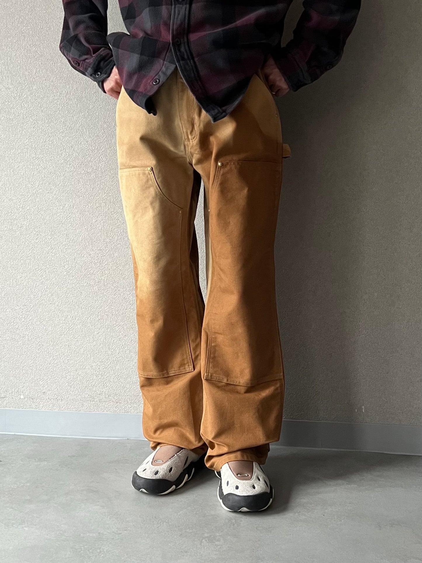 00's carhartt double knee painter pants “Made in USA”