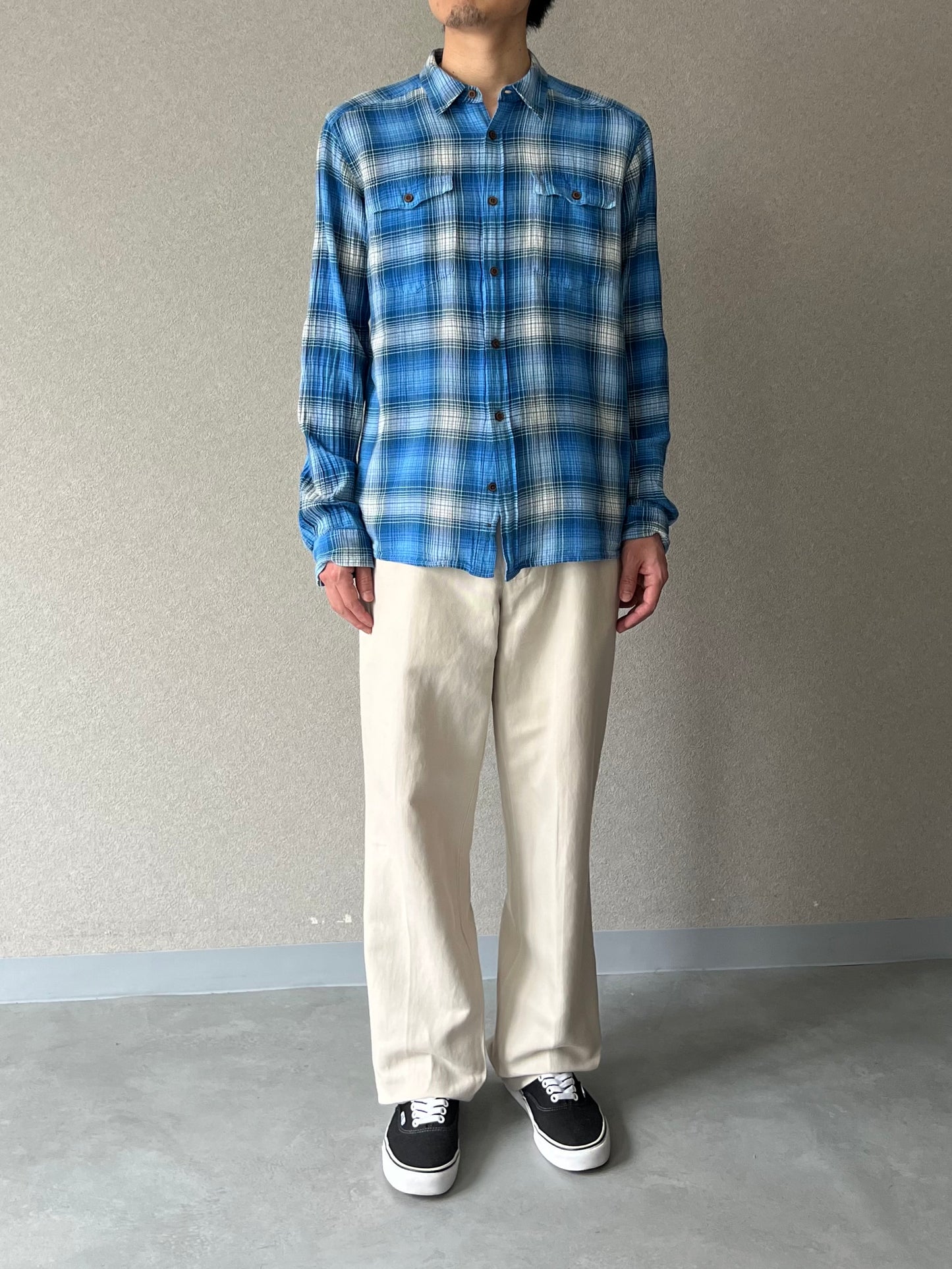 00's Brooks Brothers linen×cotton pants