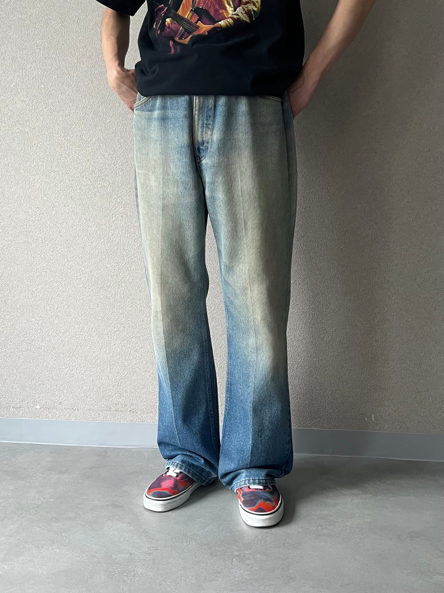 80's Levi's 517 denim pants "Made in USA"