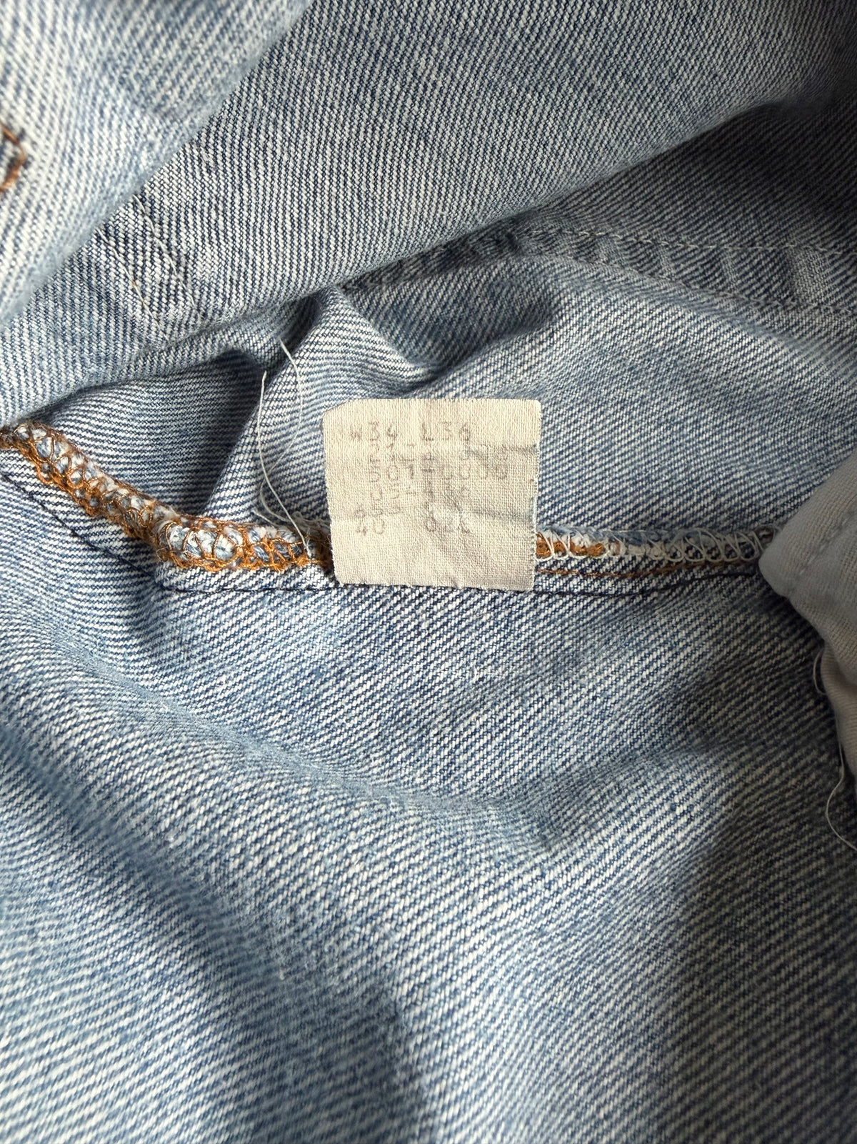 90's Levi's 501 denim pants “Made in USA”