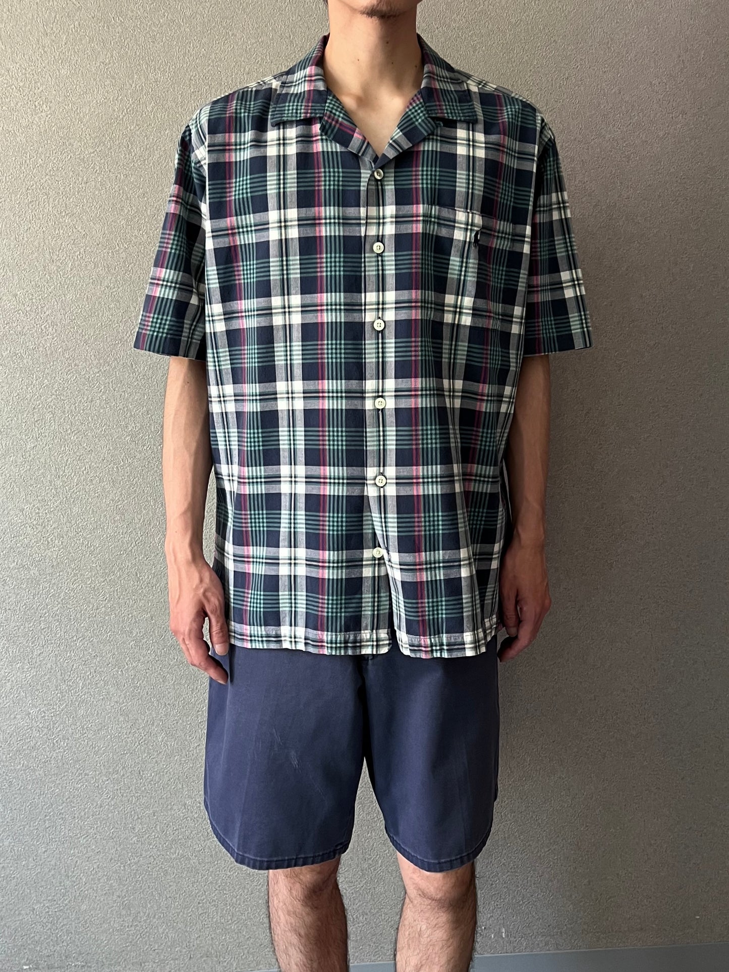 90's Polo Ralph Lauren open collar shirt