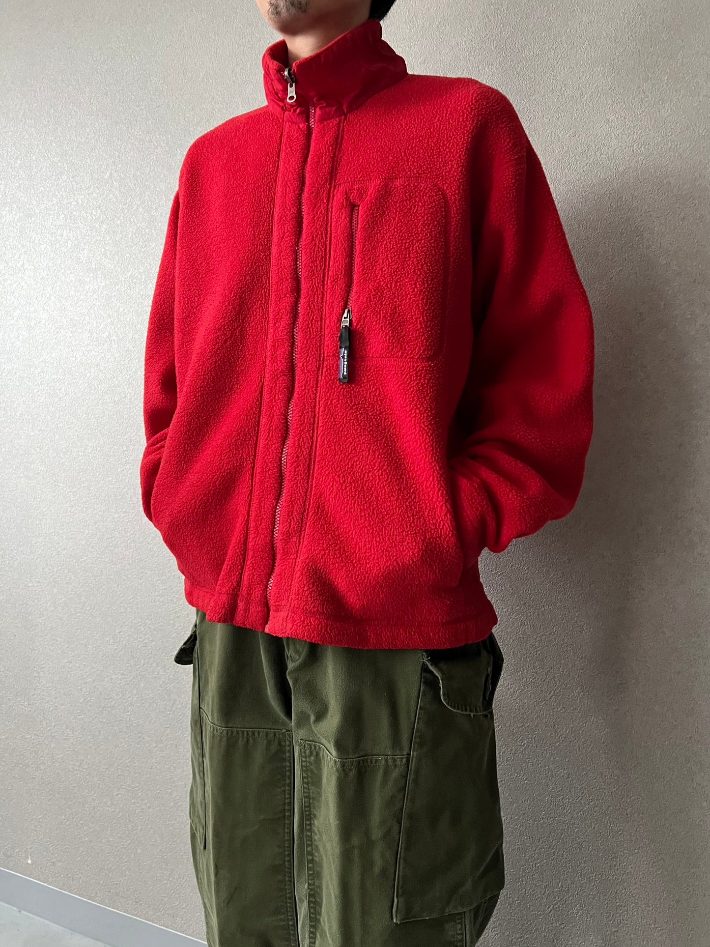 90's patagonia fleece jacket “Made in USA”