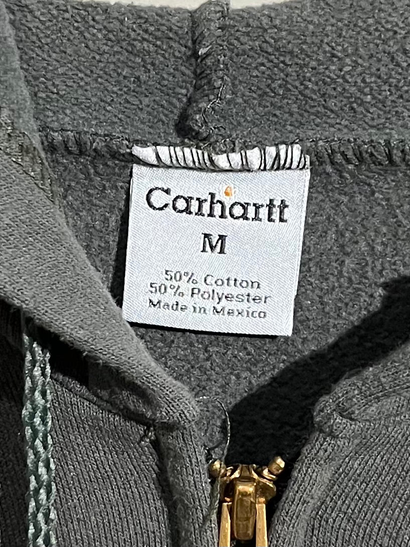 90's〜 carhatt zip up sweat hoodie