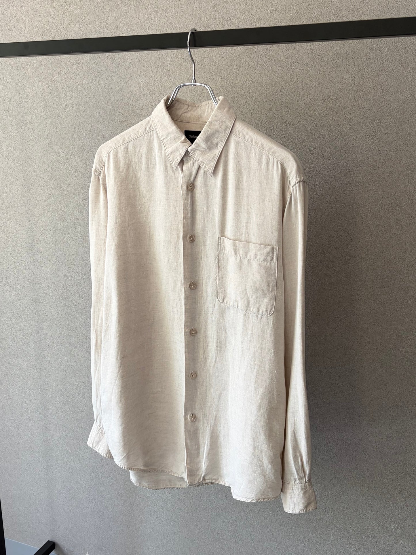 00's claiborne linen shirt