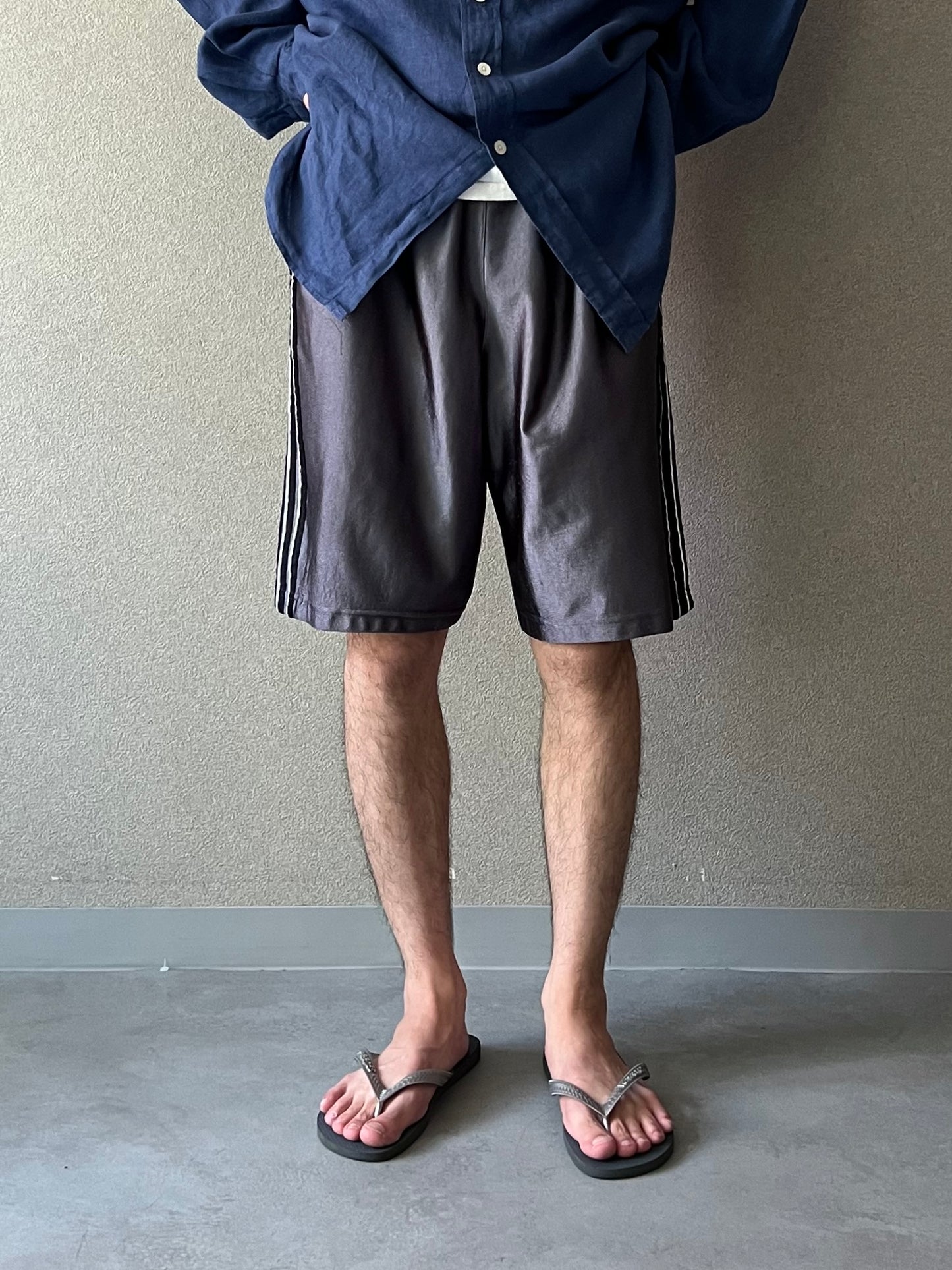 00's adidas track shorts