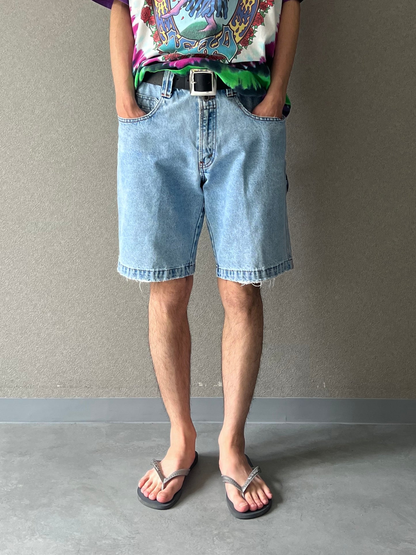 90's Levi's silverTab denim painter shorts