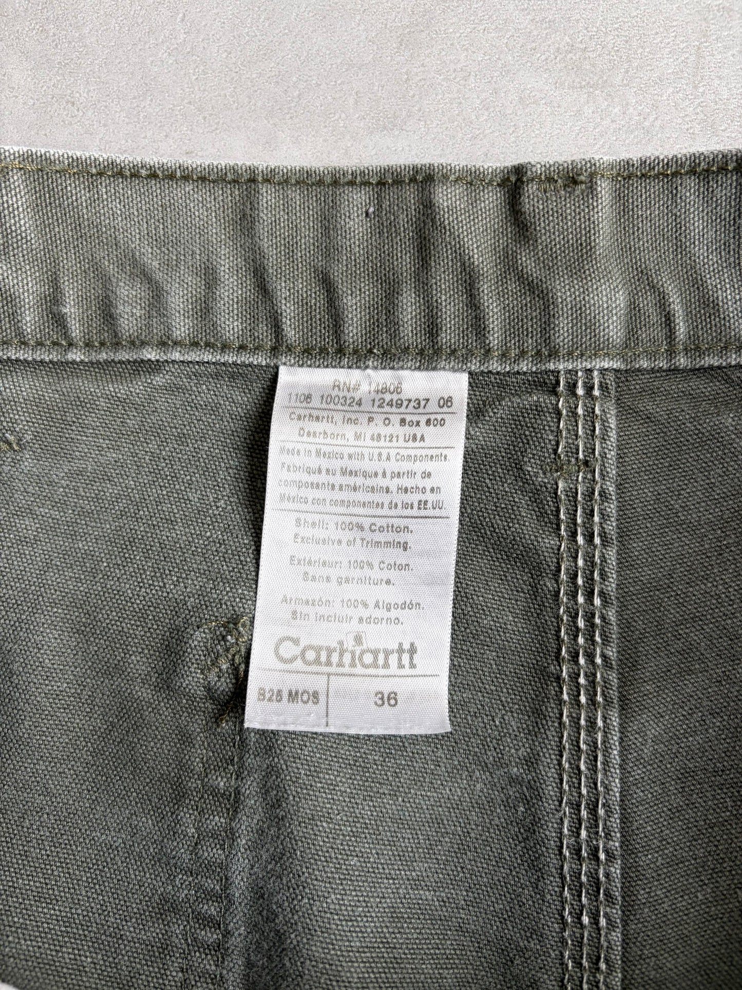 00's carhartt painter shorts