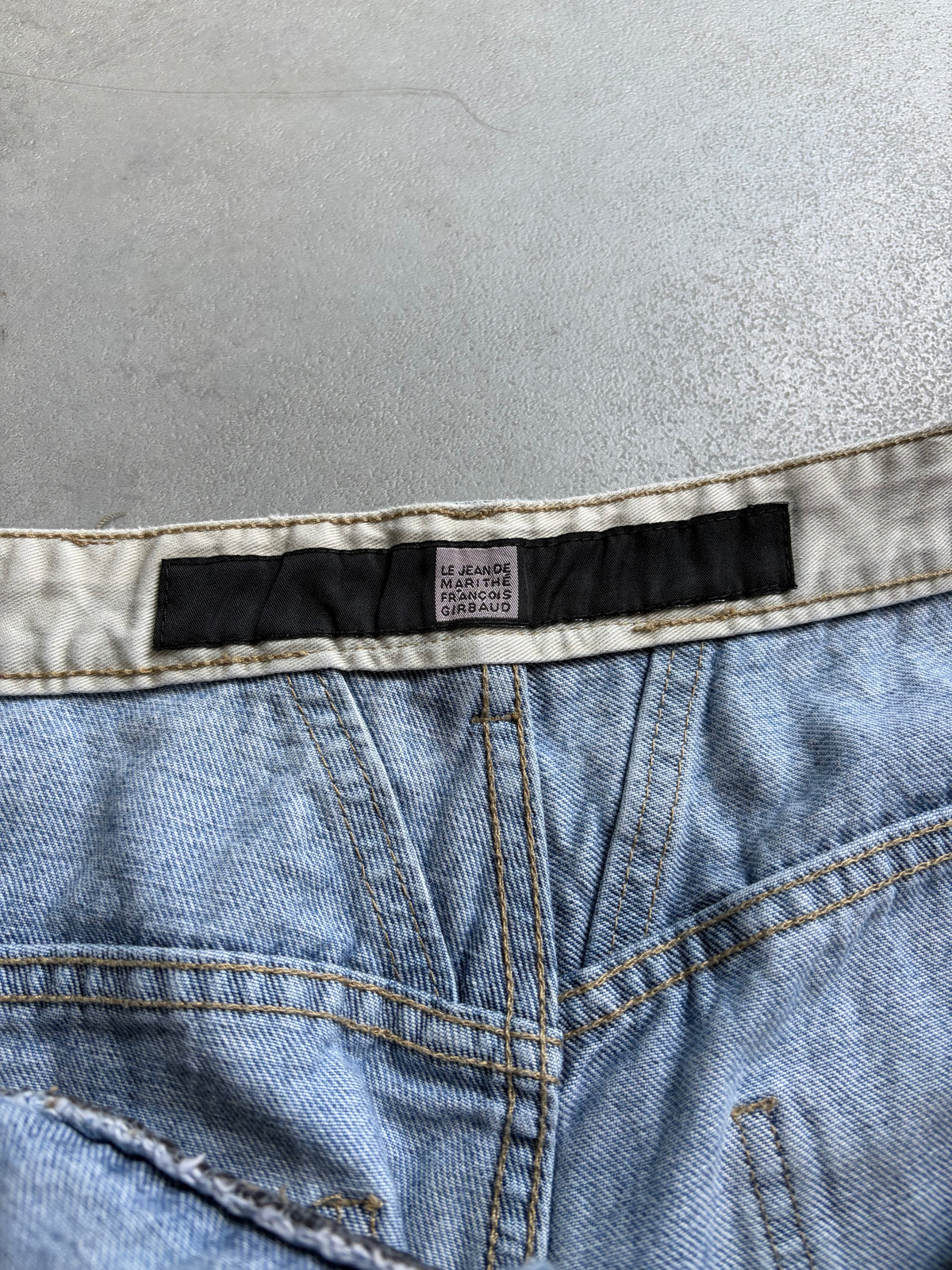 90's Marithé François Girbaud  denim shorts