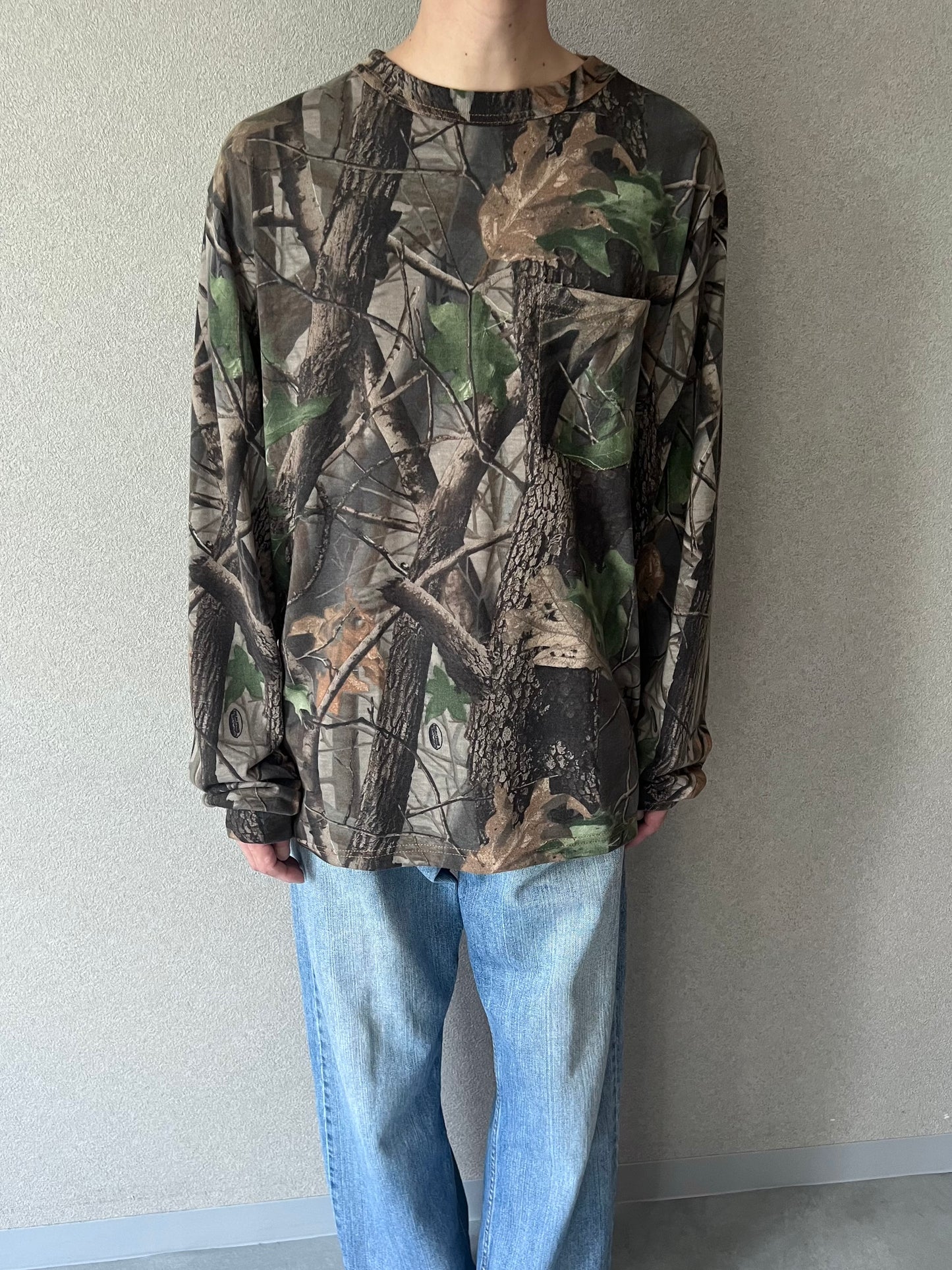 00's TRAIL CREST realtree patterned L/S t-shirt