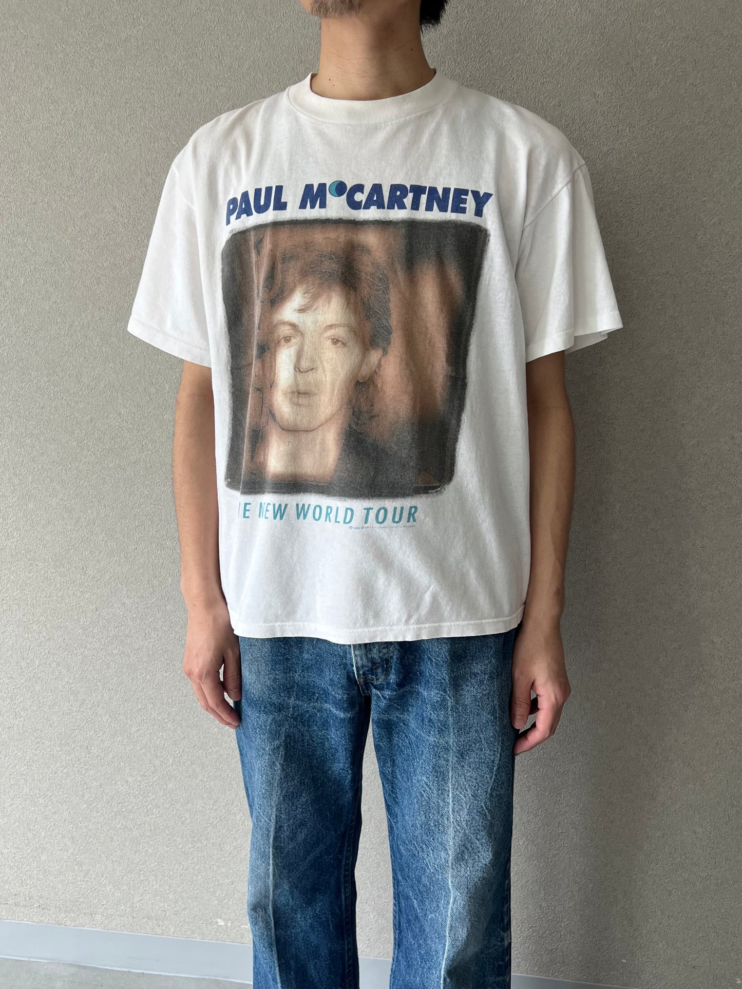 90's Paul McCartney music t-shirt "Made in USA"