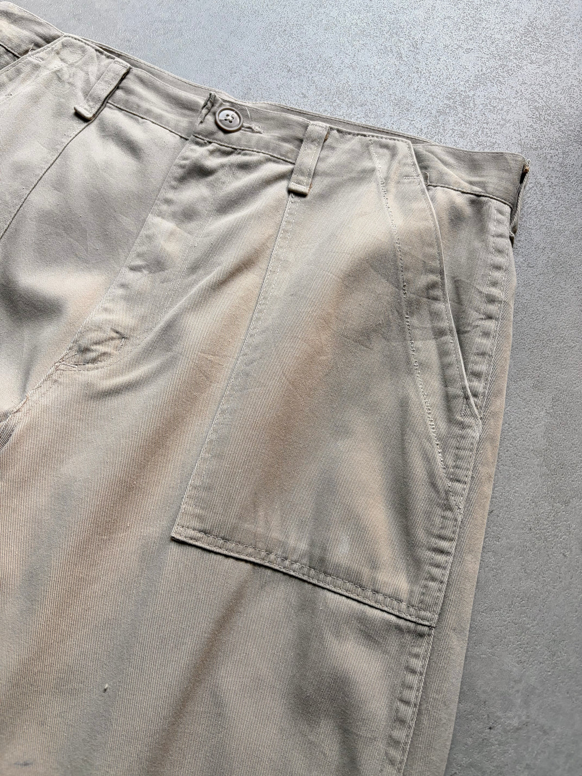 80's BANANA REPUBLIC utility type cotton pants "Made in USA"