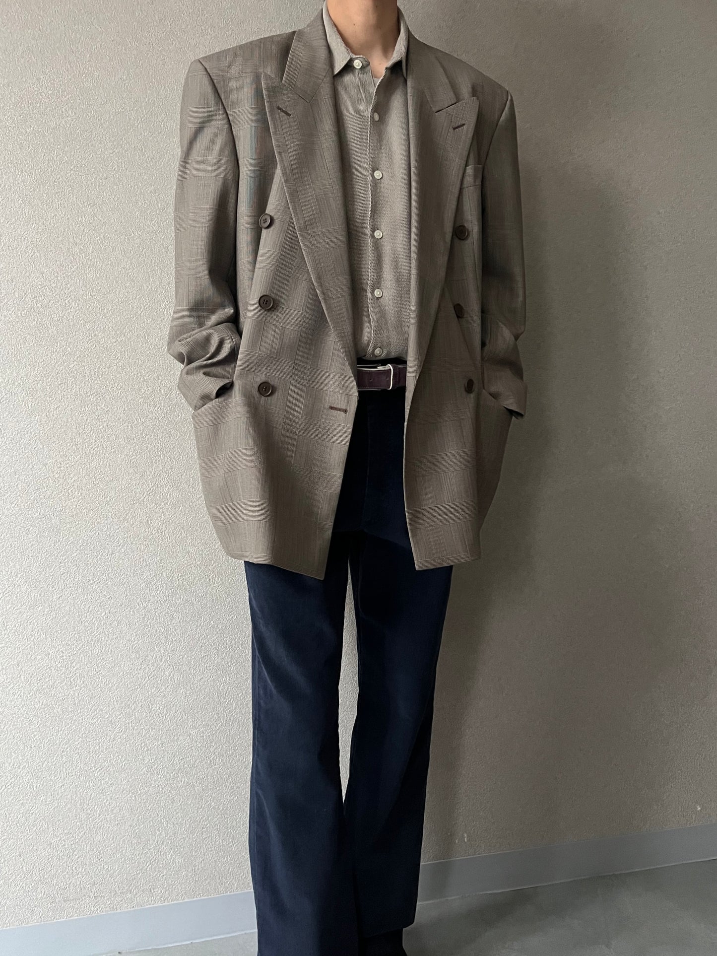 80's Yves Saint Laurent × Dillard's tailored jacket “Made in CANADA”
