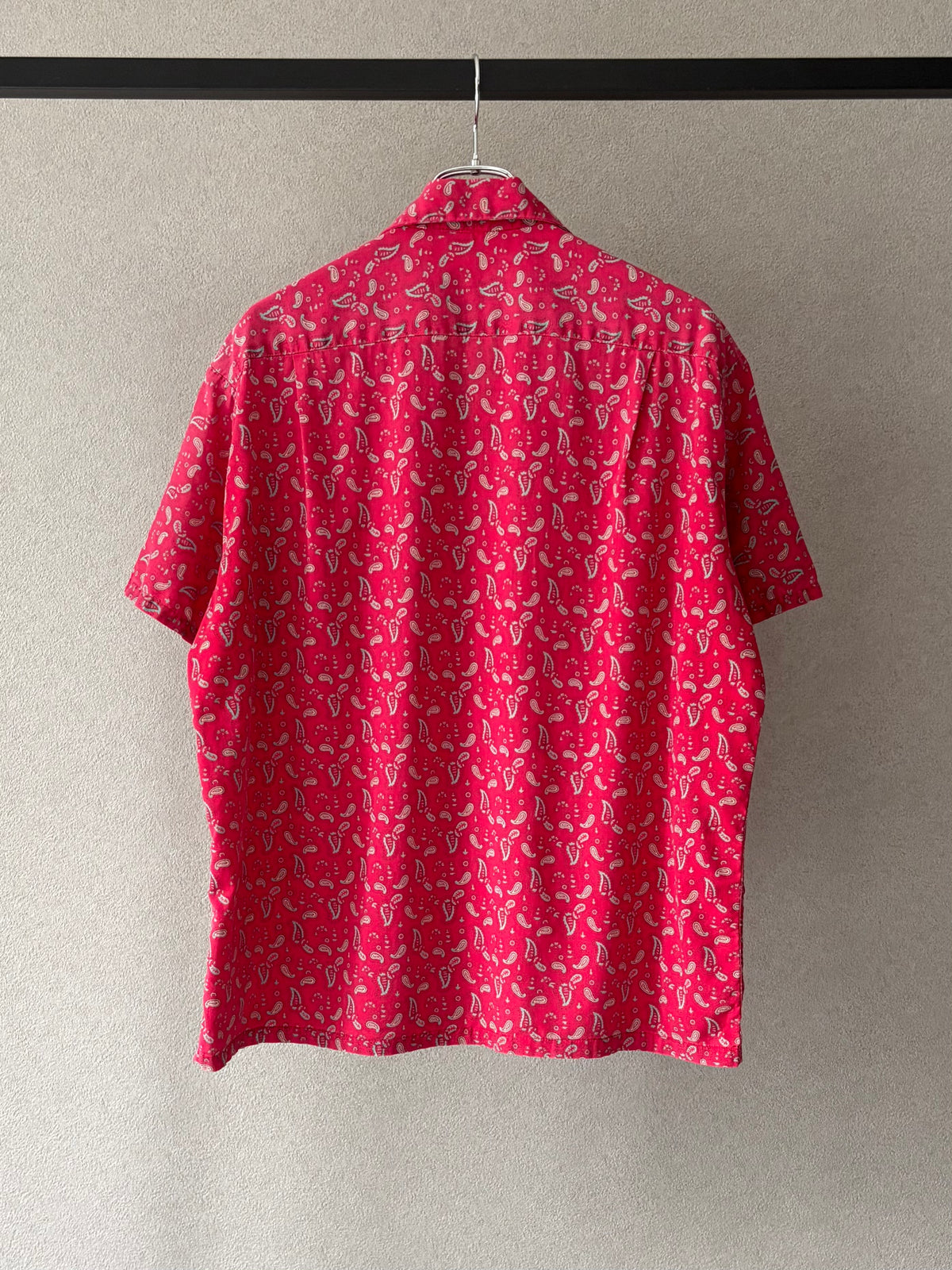50's〜 VINTAGE open collar shirt “Made in USA”