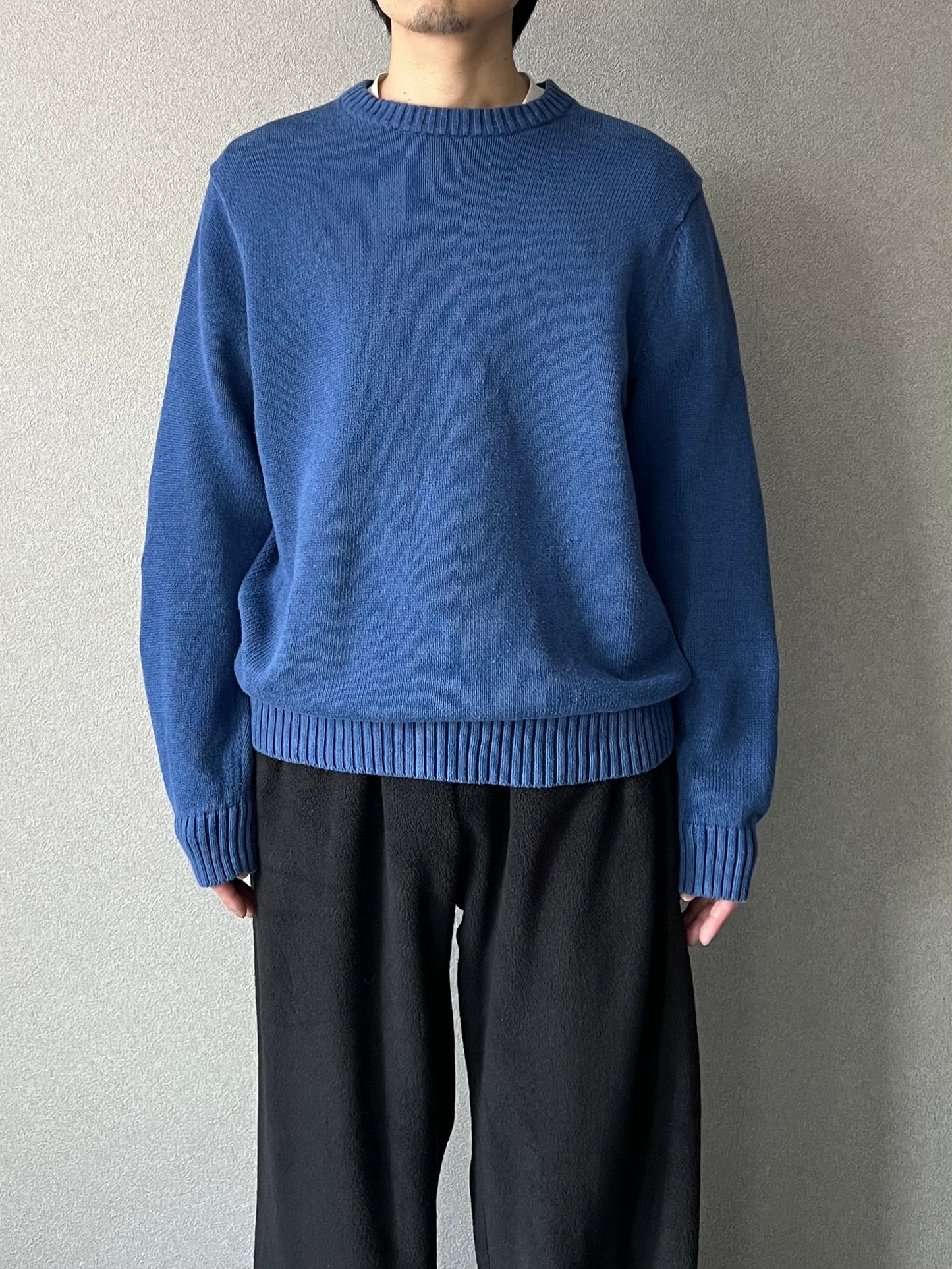 00's L.L.BEAN cotton knit sweater