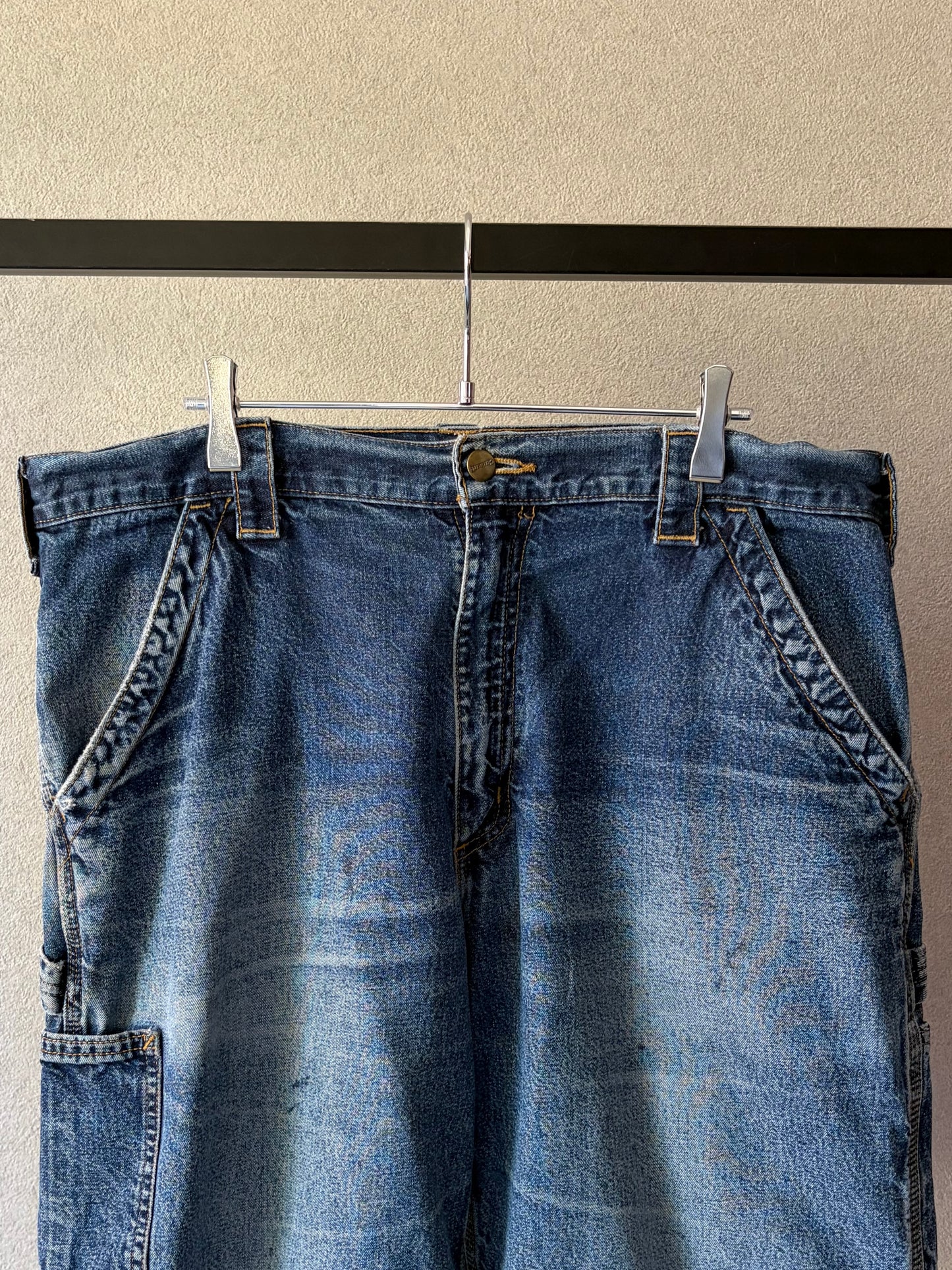 90's carhartt denim painter shorts