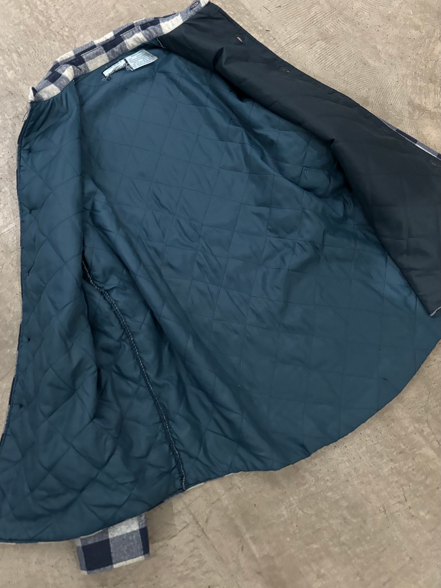 80's Field Master quilting flannel shirt “Made in USA”