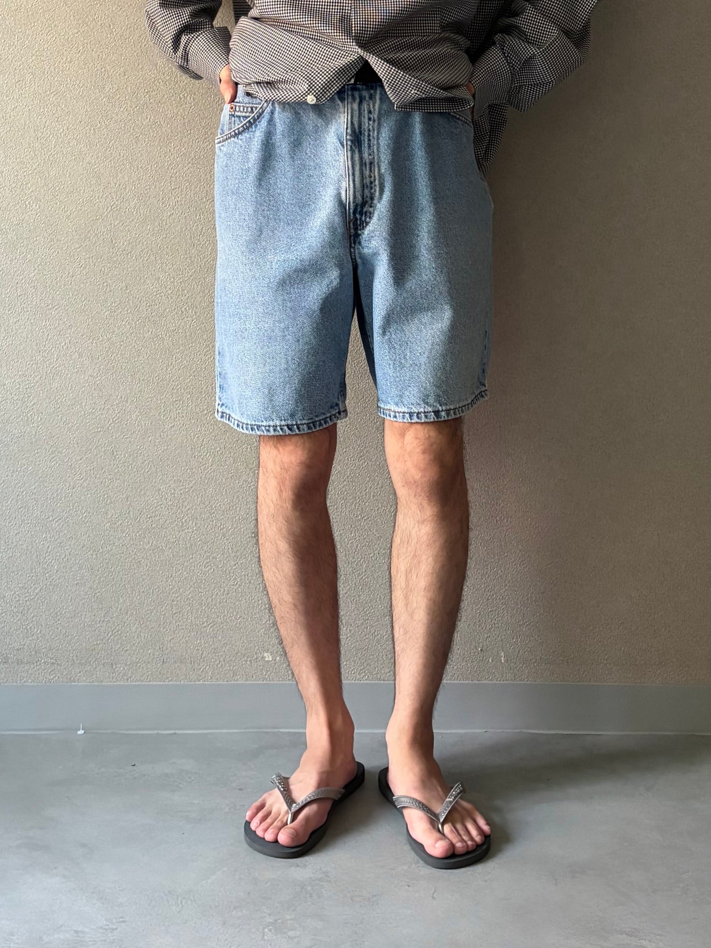 90's Levi's 550 denim shorts “Made in MEXICO”