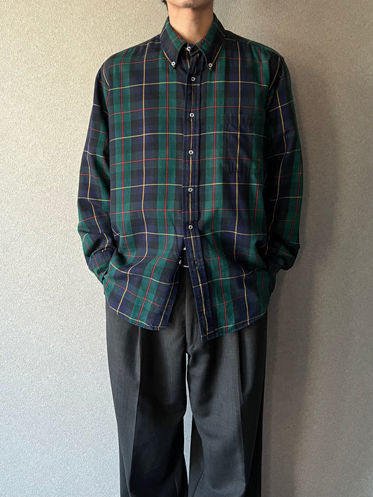 80's Brooks Brothers flannel shirt "Made in USA"