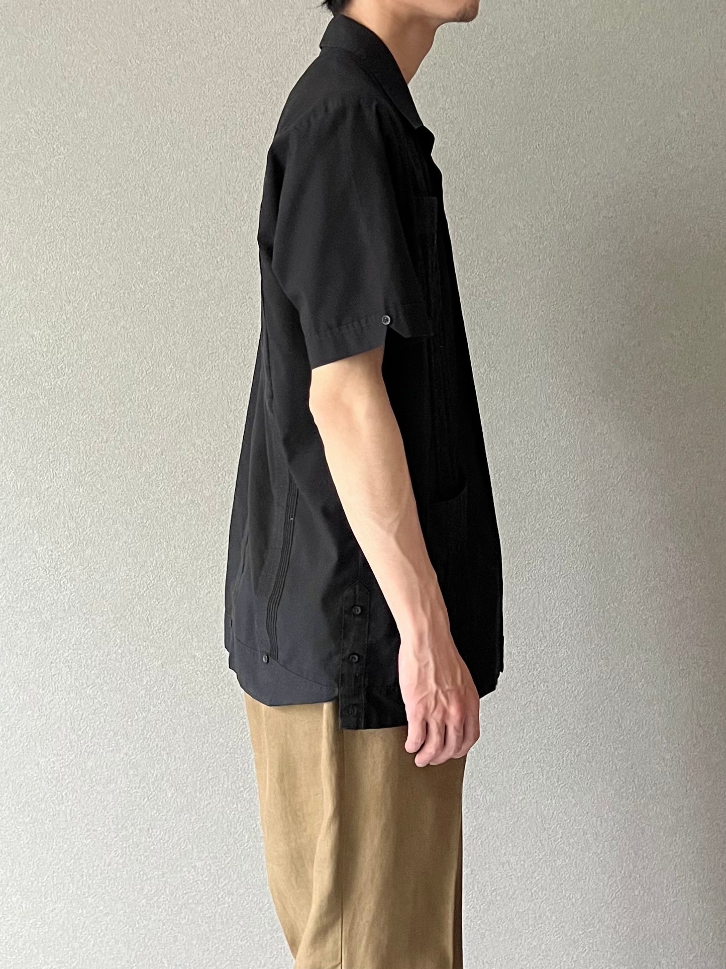 00's The Havanera Co. guayabera shirt