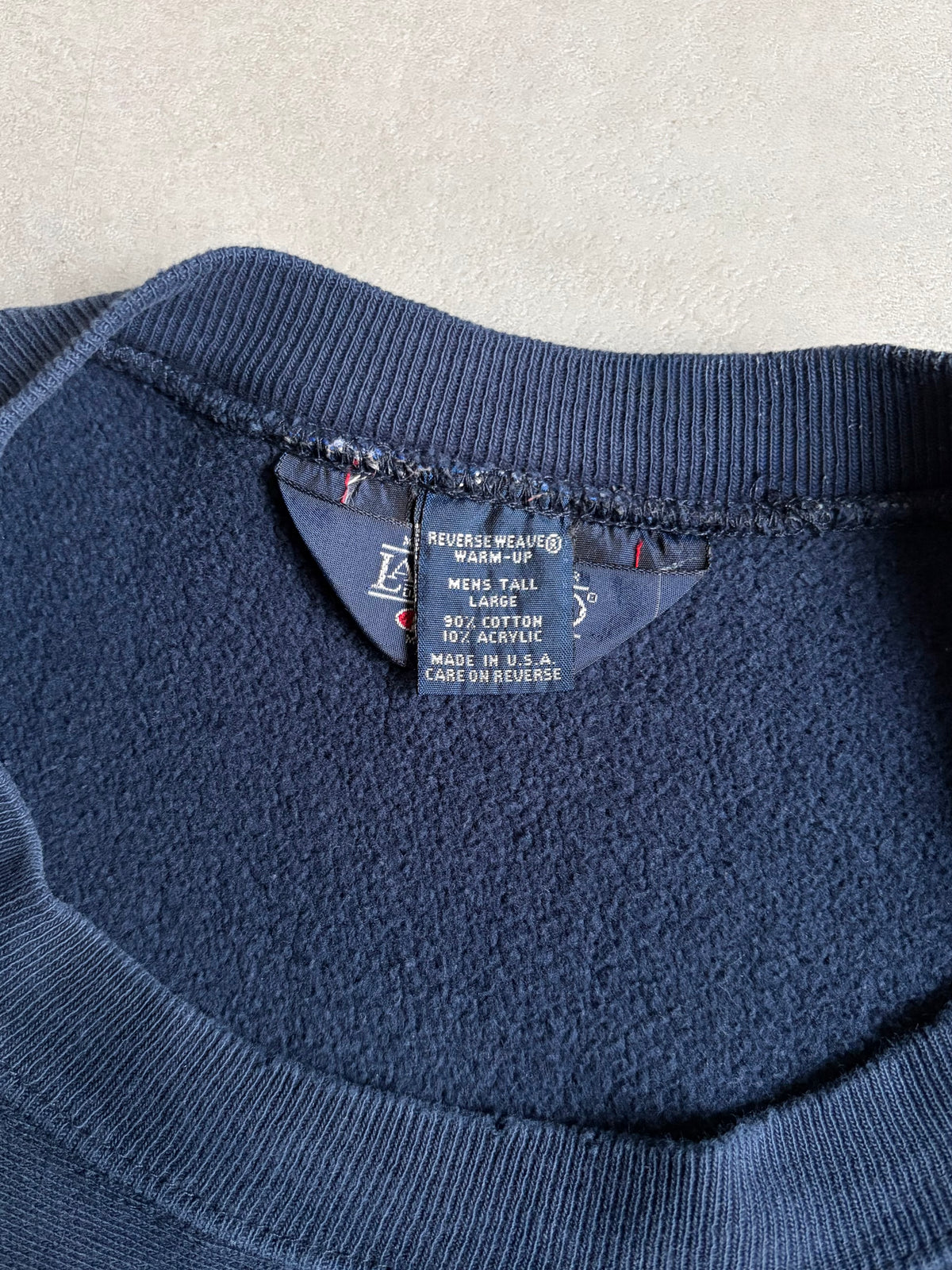 90's LANDS' END × Champion REVERSE WEAVE “Made in USA”
