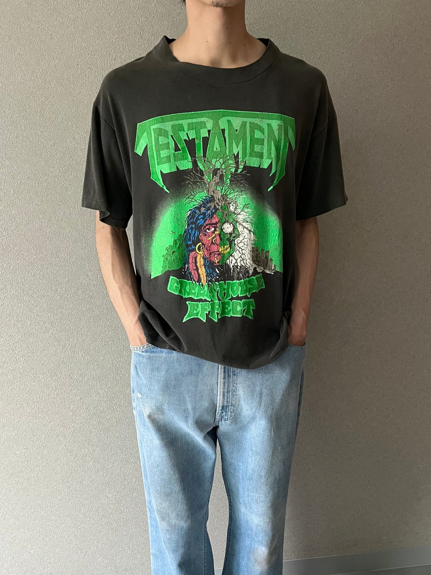 80's TESTAMENT music t-shirt “Made in USA”