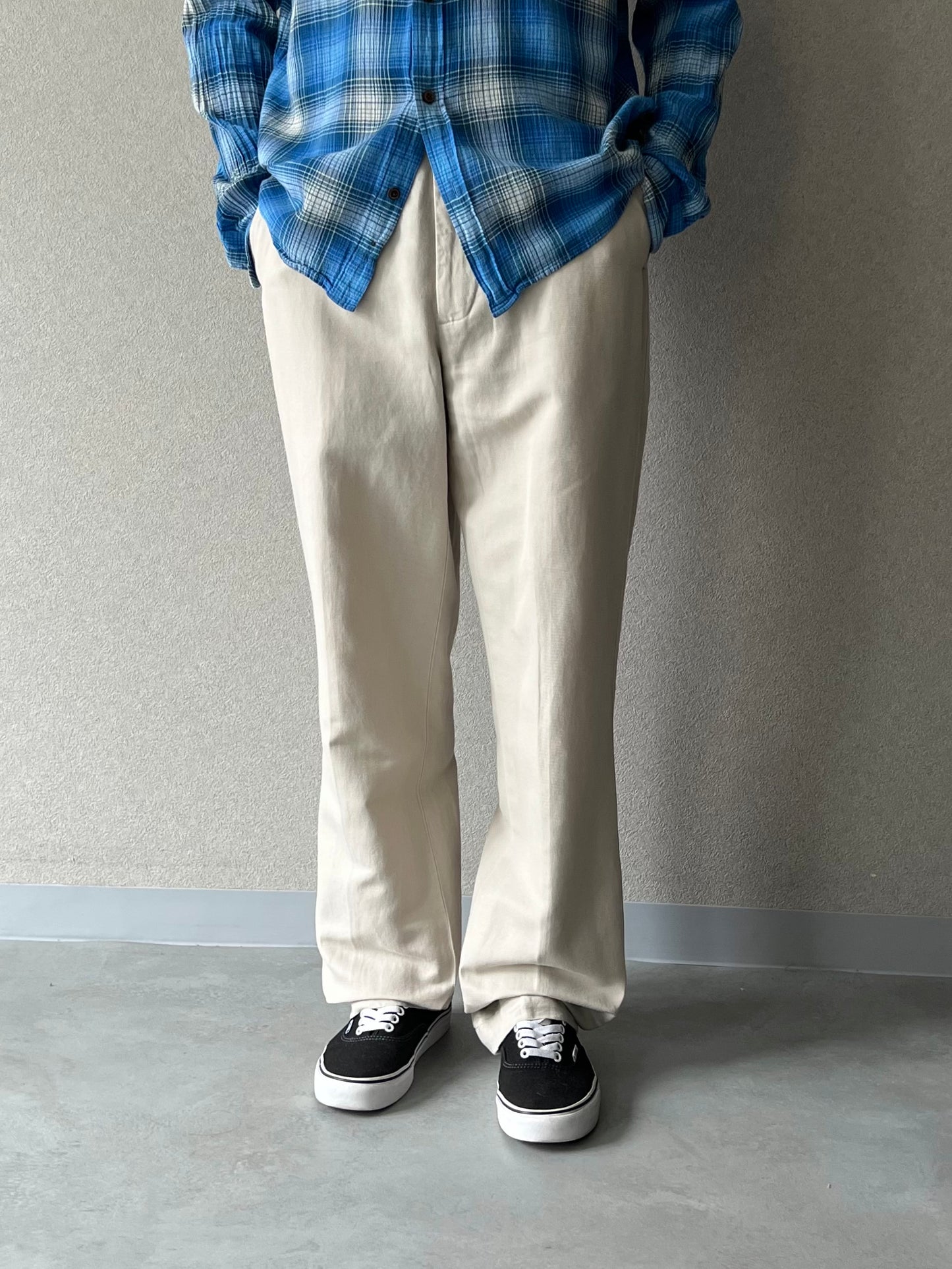 00's Brooks Brothers linen×cotton pants