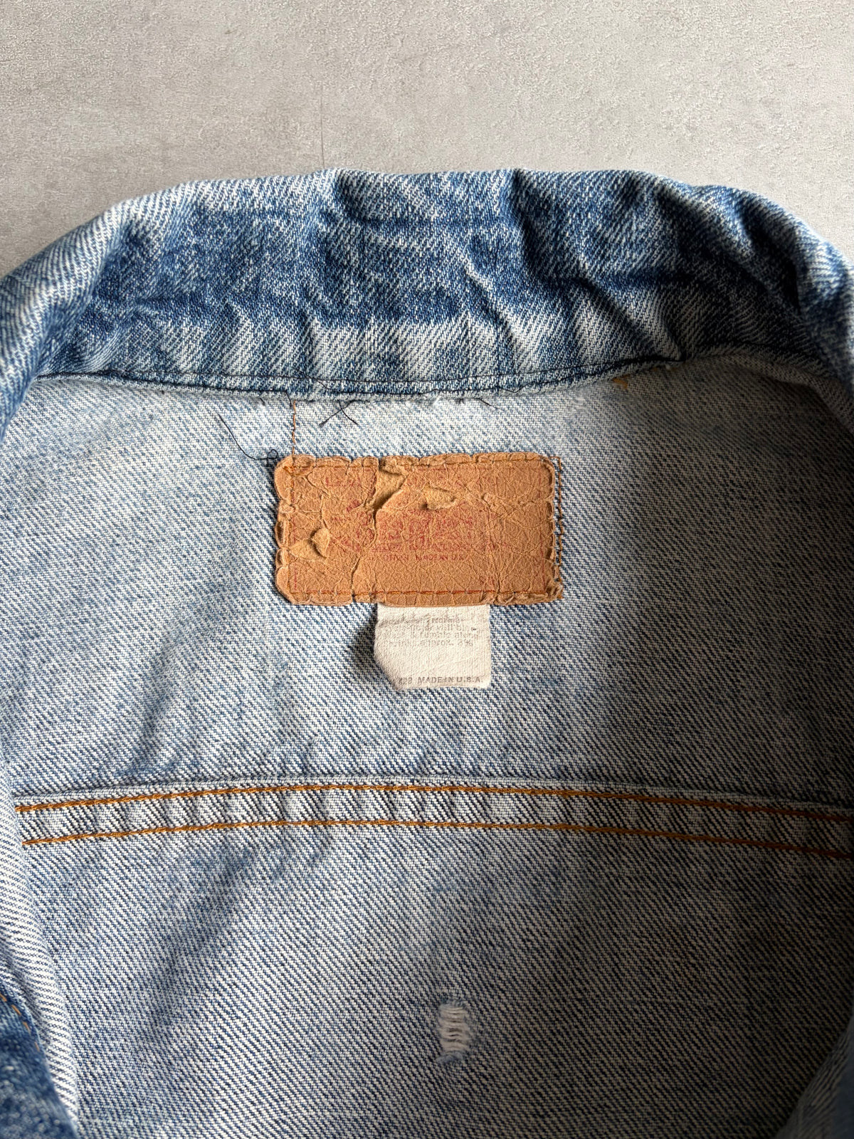 70's〜 Levi's 70505 denim jacket “Made in USA”
