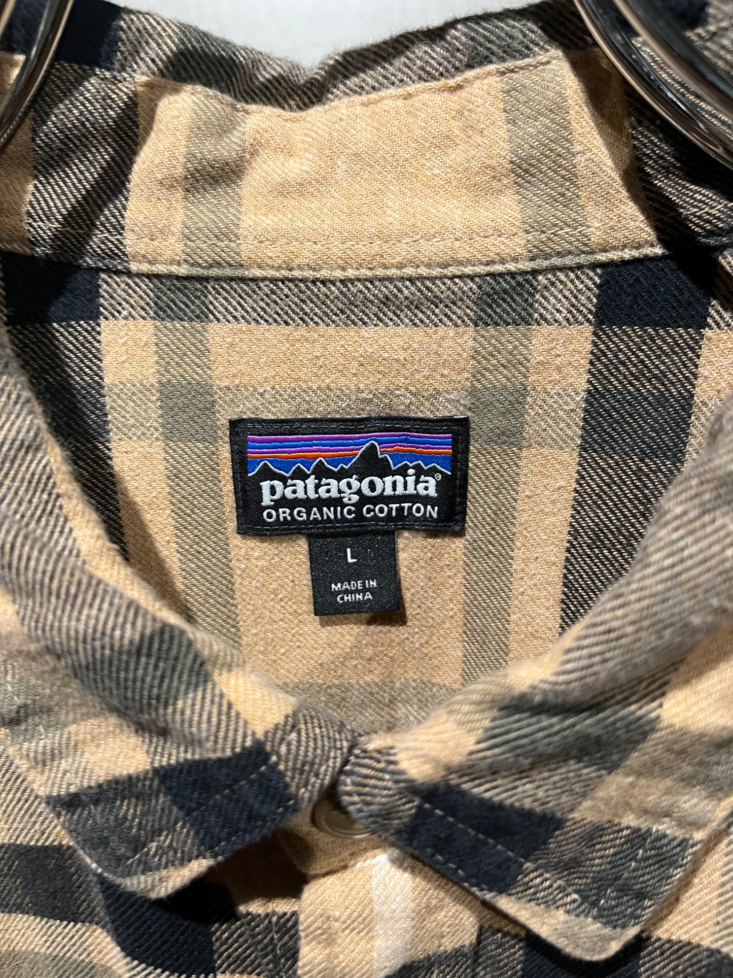 00's patagonia flannel shirt