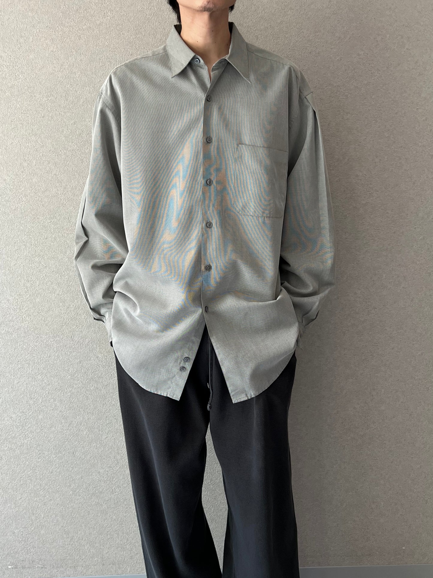 90's PERRY ELLIS rayon shirt