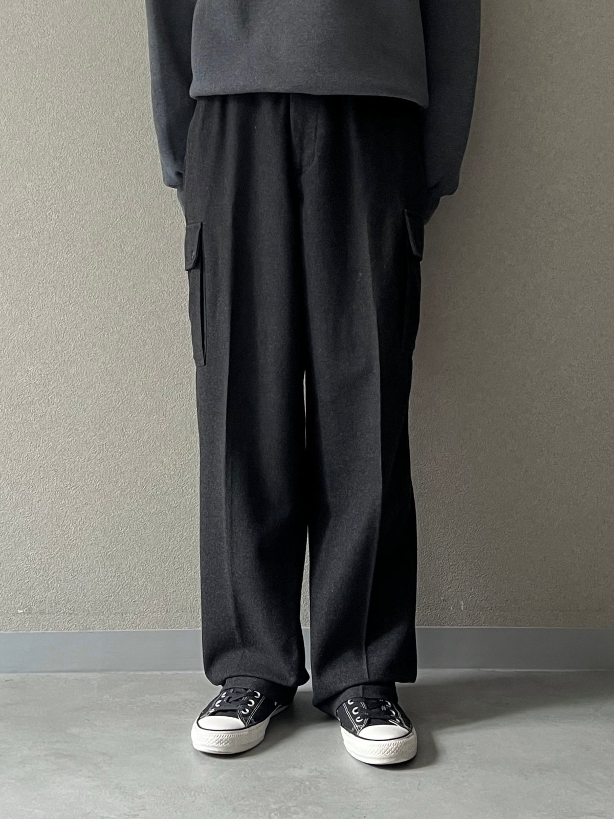 00's GAP wool flannel cargo pants