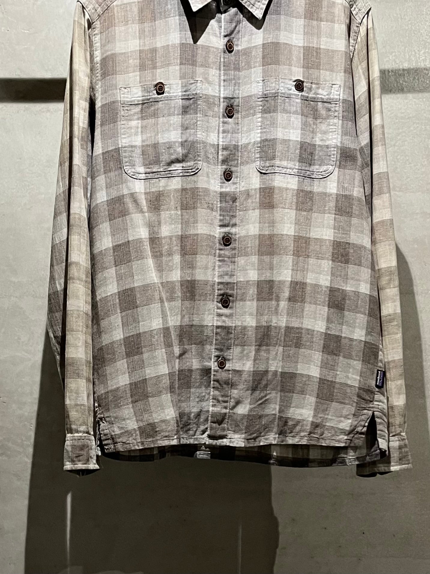 00's patagonia hemp shirt