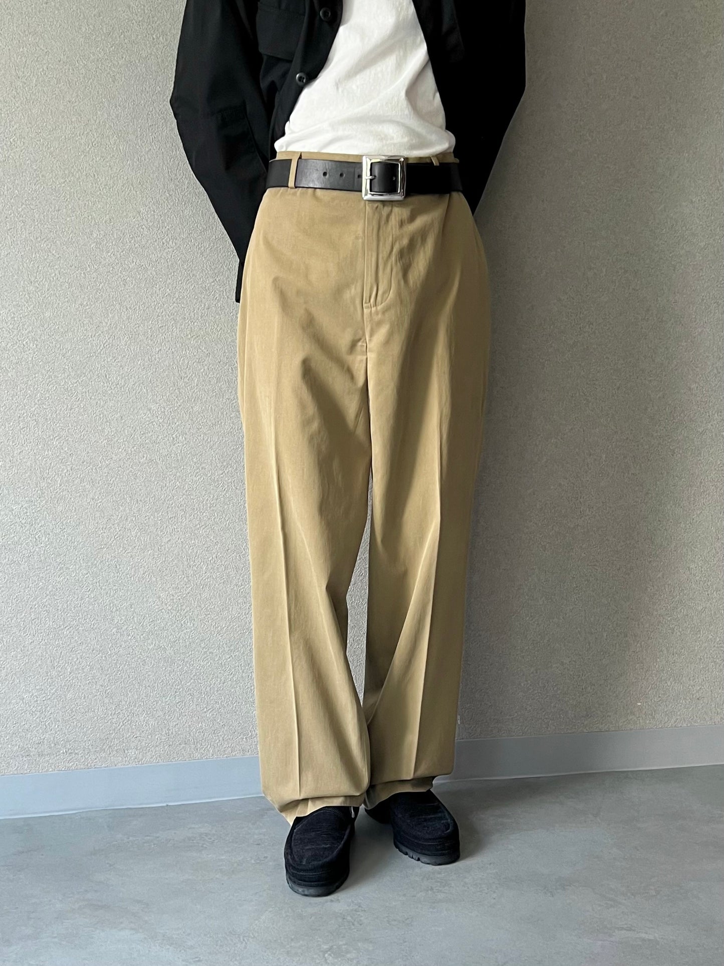 90's Polo Ralph Lauren silk × cotton slacks