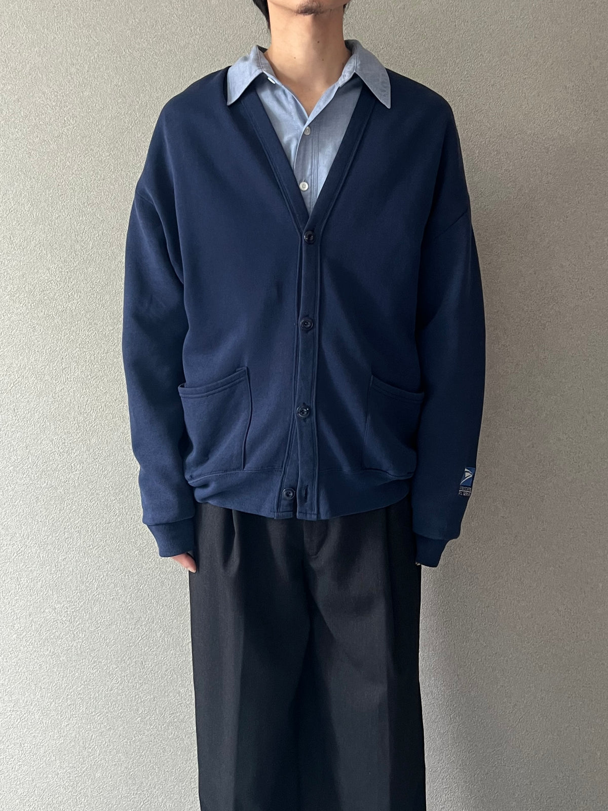 90's JERZEES sweat cardigan