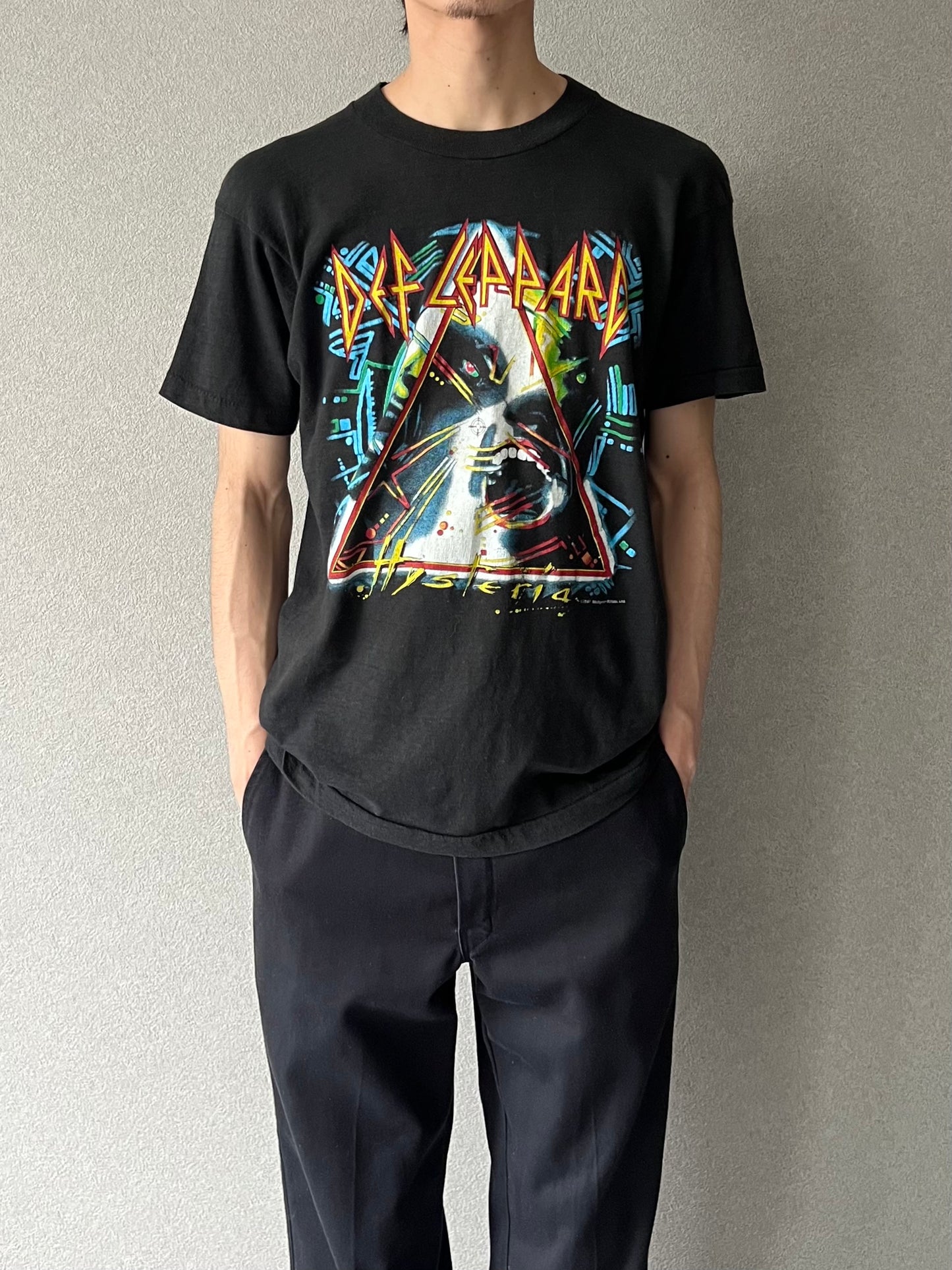 80's DEF LEPPARD music t-shirt “Made in USA”