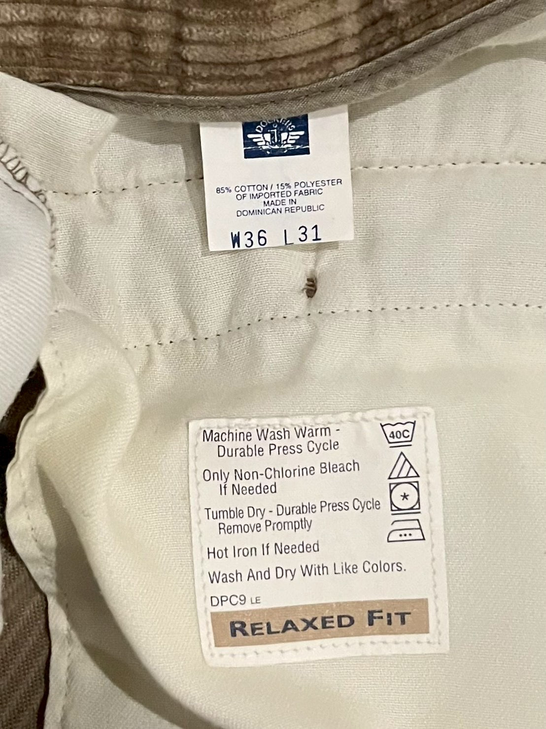 00's DOCKERS corduroy pants