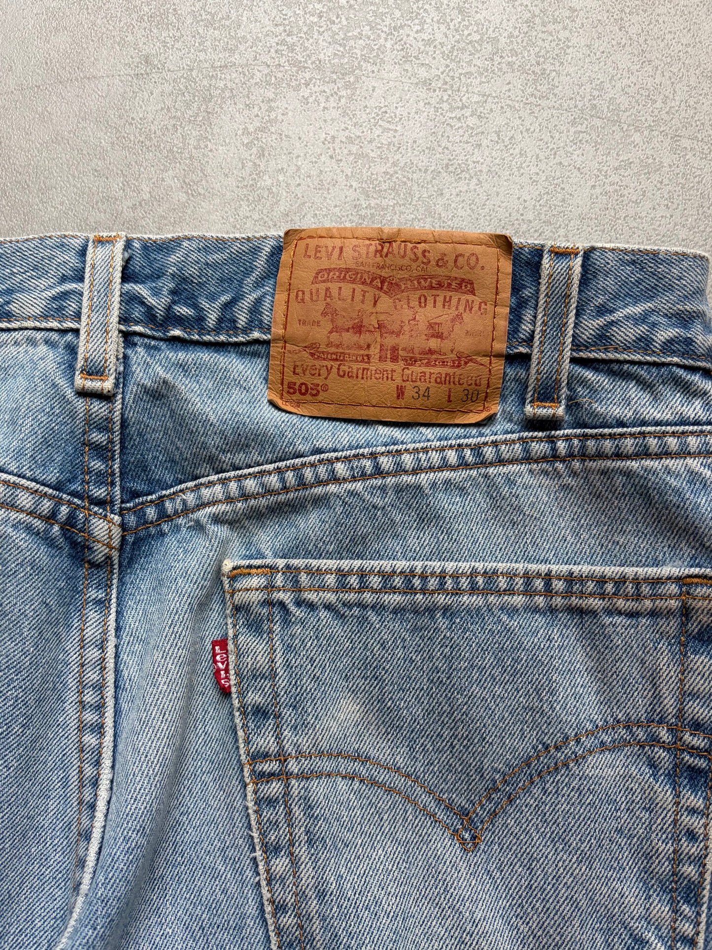 90's Levi's 505 denim pants “Made in USA”