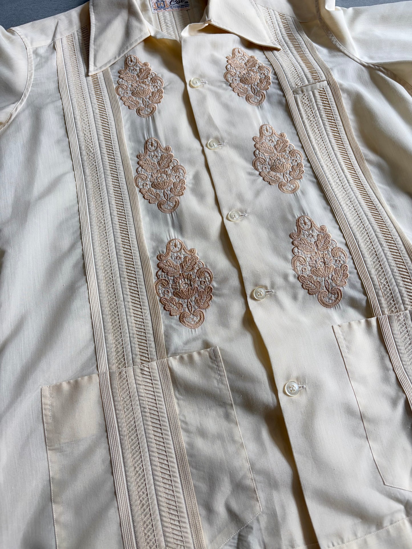 80's Cab guayabera shirt