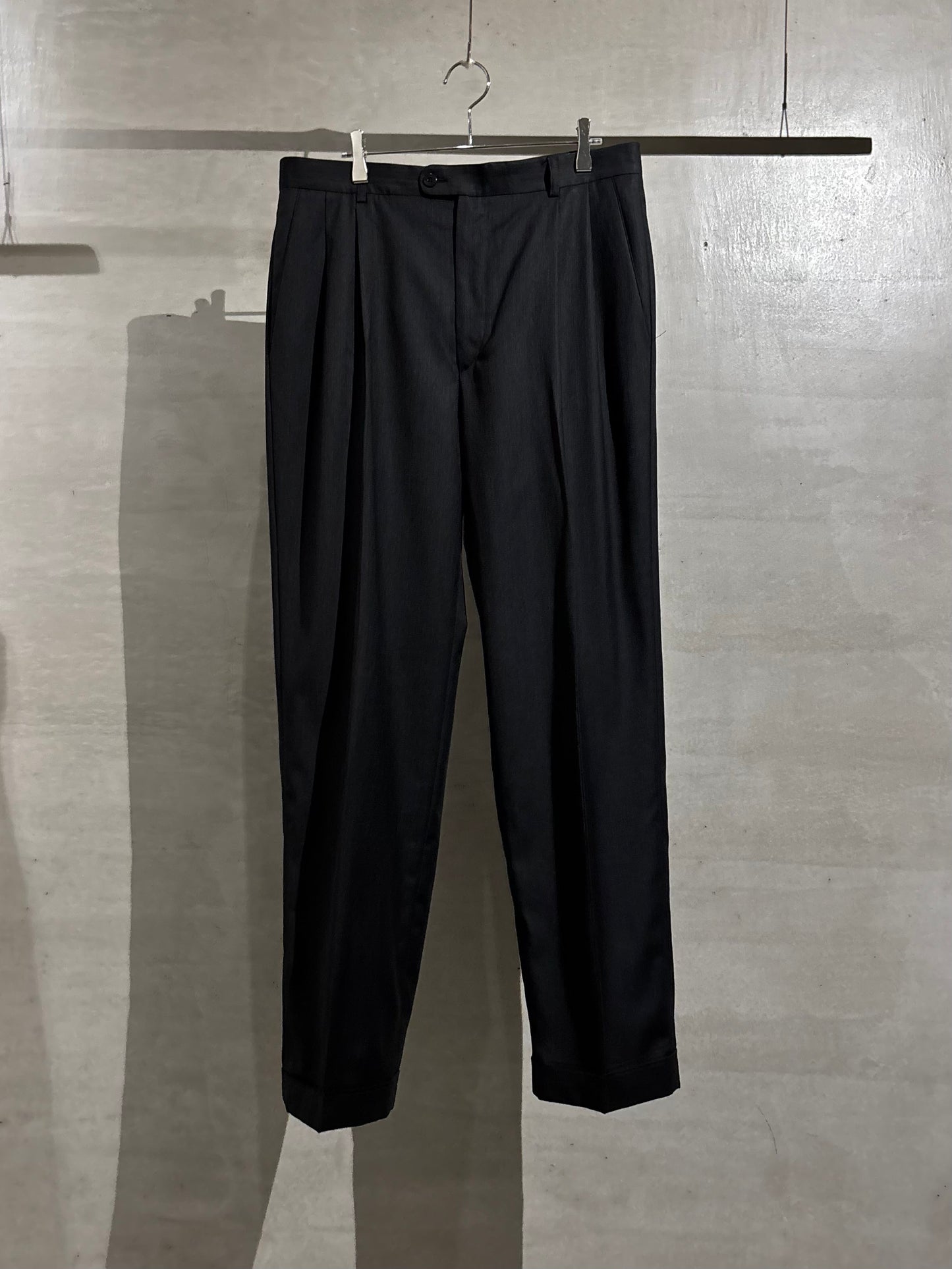 90's zanella × Neiman Marcus wool slacks “Made in ITALY”