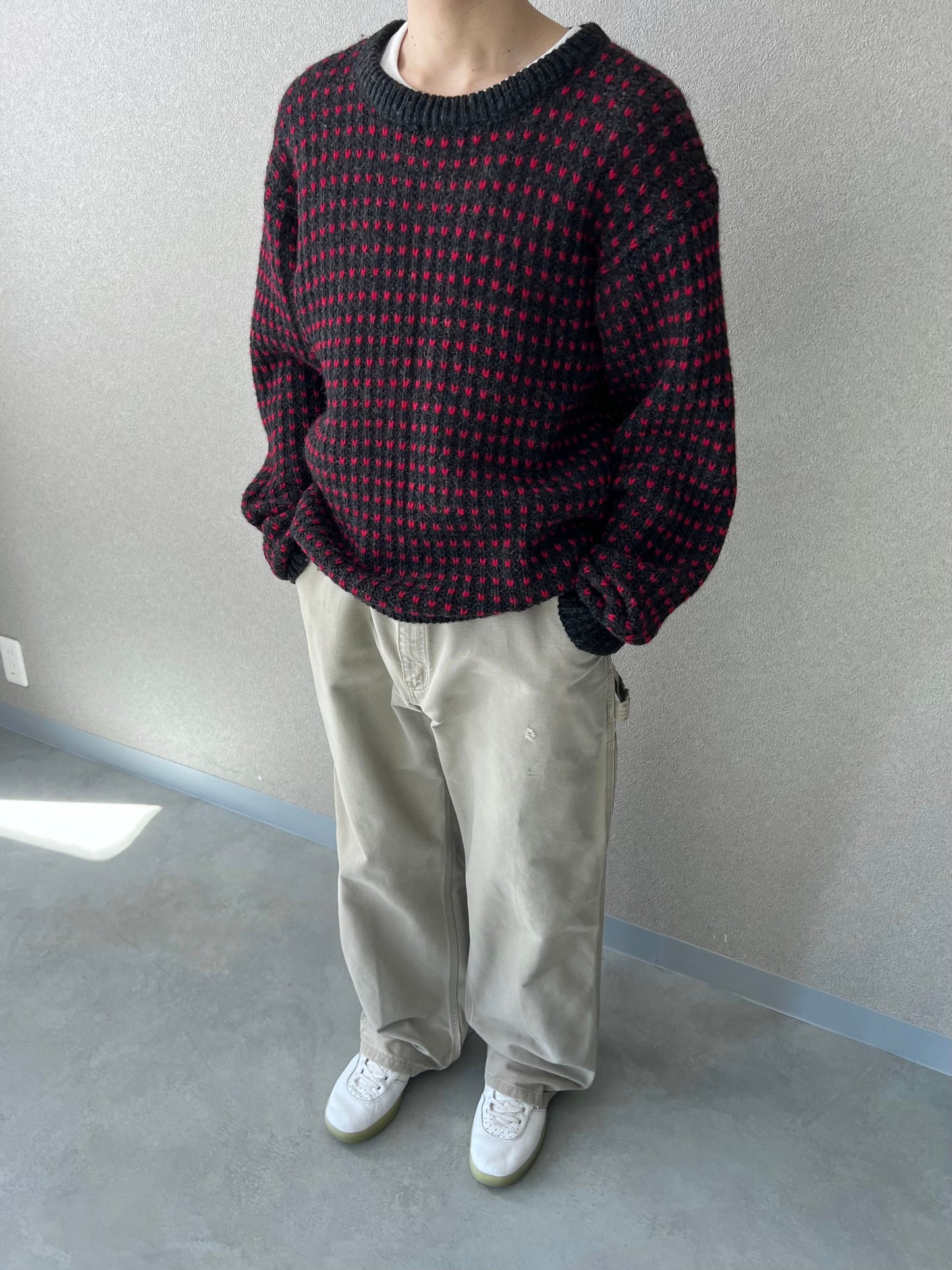 80's WOOLRICH wool knit sweater