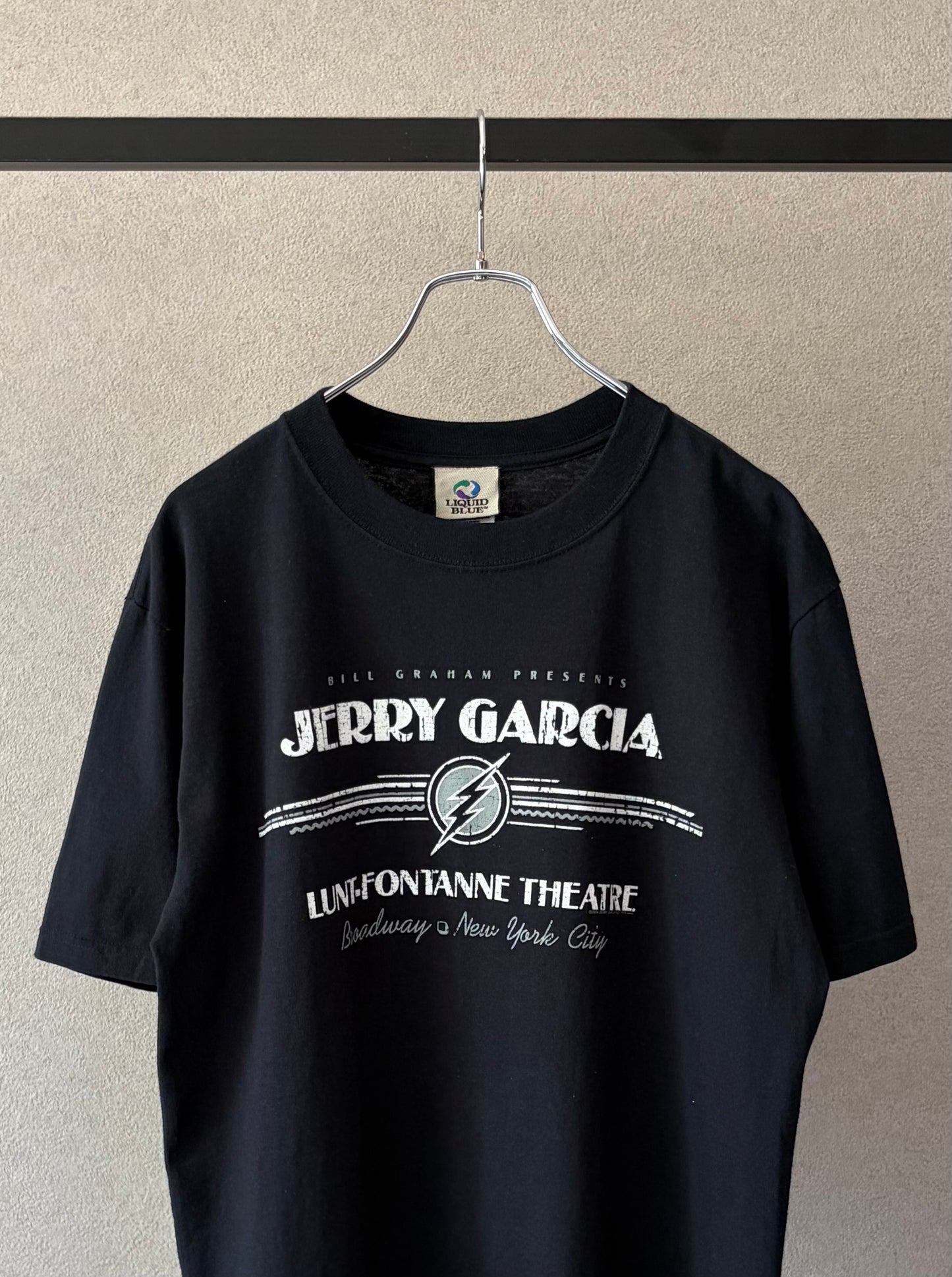 00's JERRY GARCIA LIQUID BLUE t-shirt