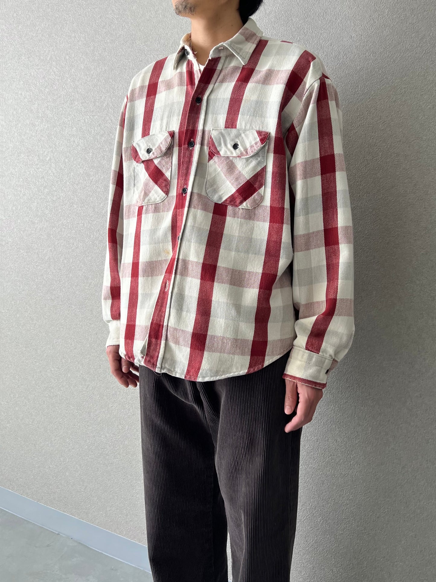 70's〜 FIVE BROTHER flannel shirt “Made in USA”