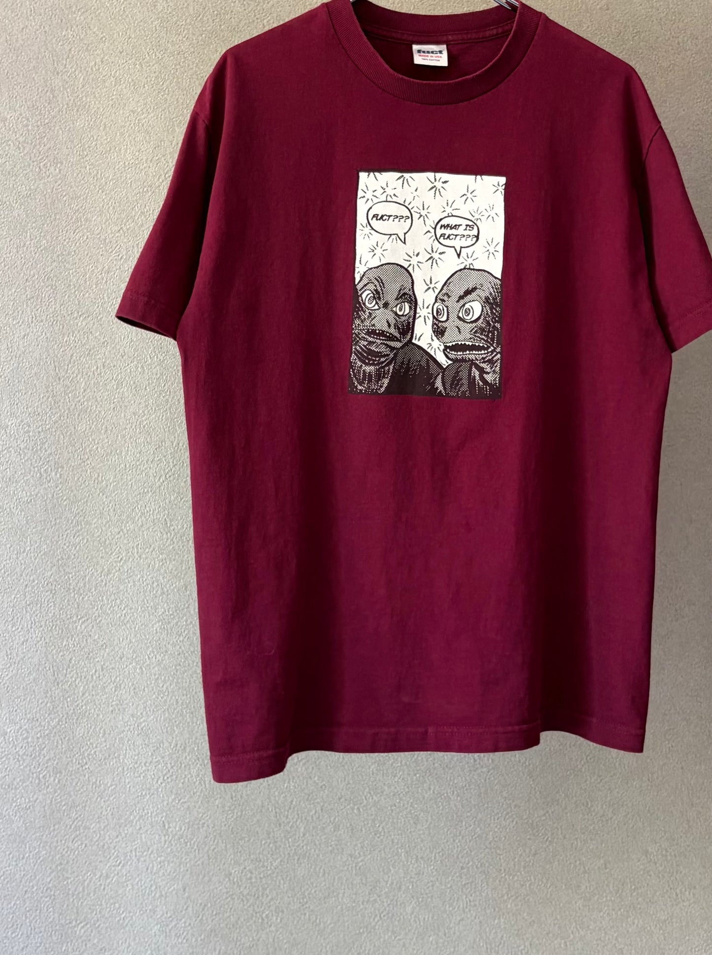 00's FUCT printed t-shirt “Made in USA”