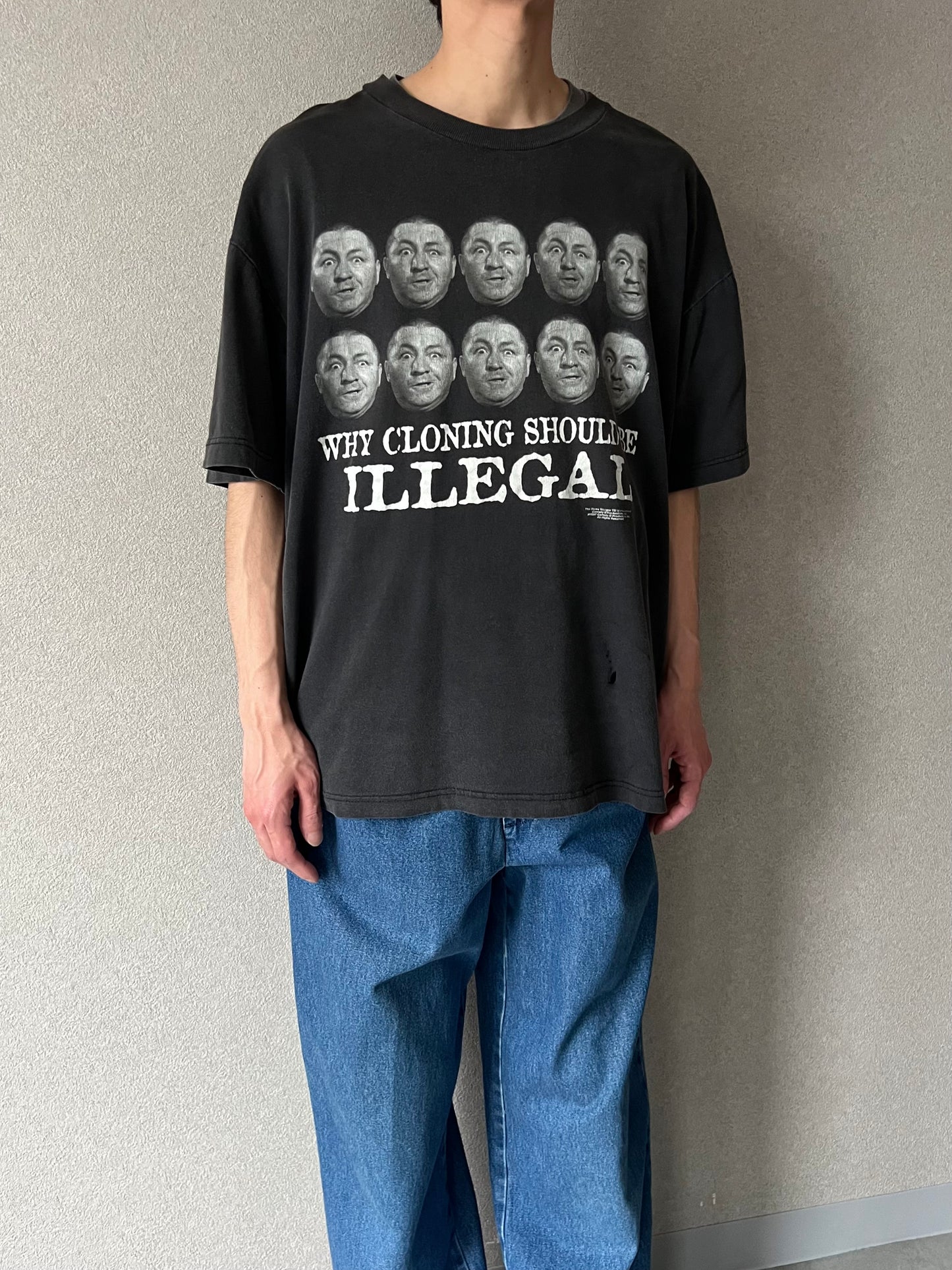 90's The Three Stooges printed t-shirt
