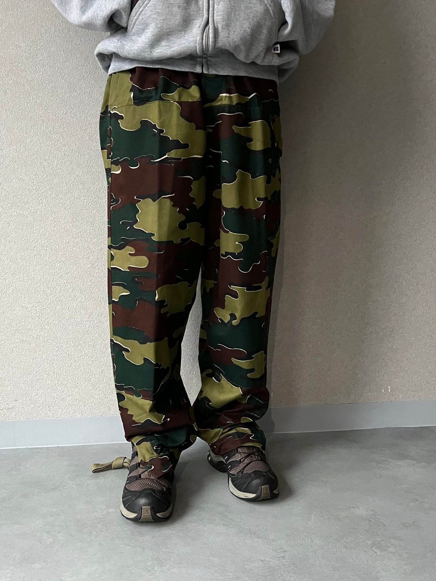60's BELGIAN AIRFORCE M-58 jigsaw camo cargo pants