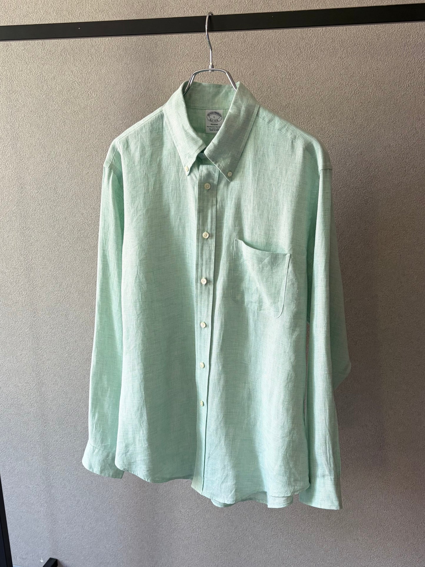 00's Brooks Brothers linen BD shirt