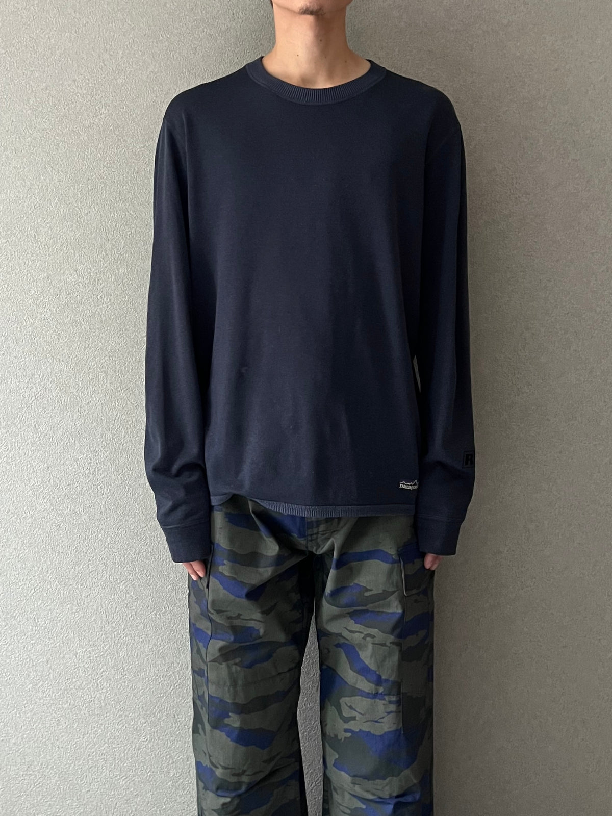 00's patagonia R.5 L/S shirt “Made in USA”